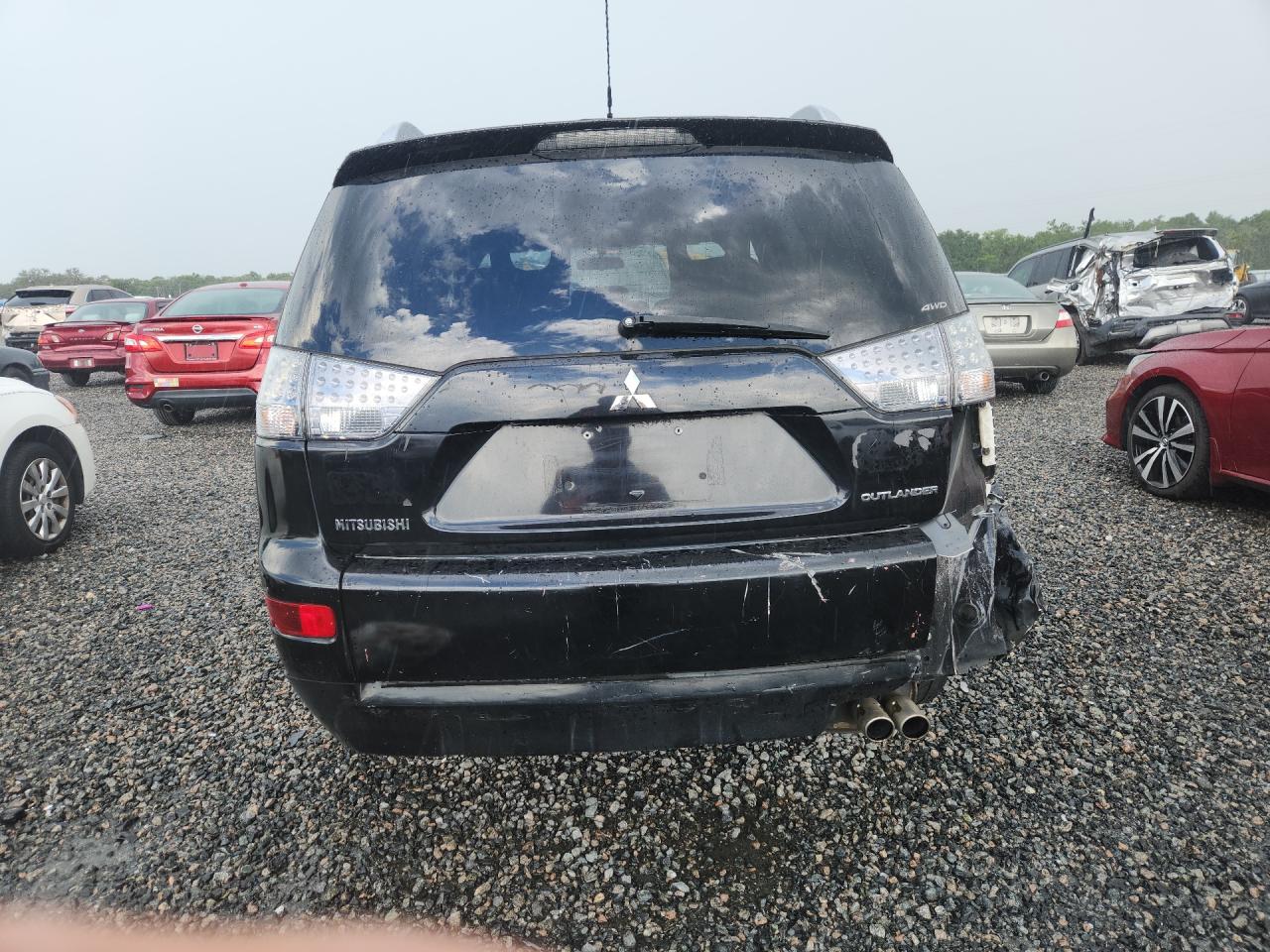 2007 Mitsubishi Outlander Xls Black vin: JA4MT41X97Z006133