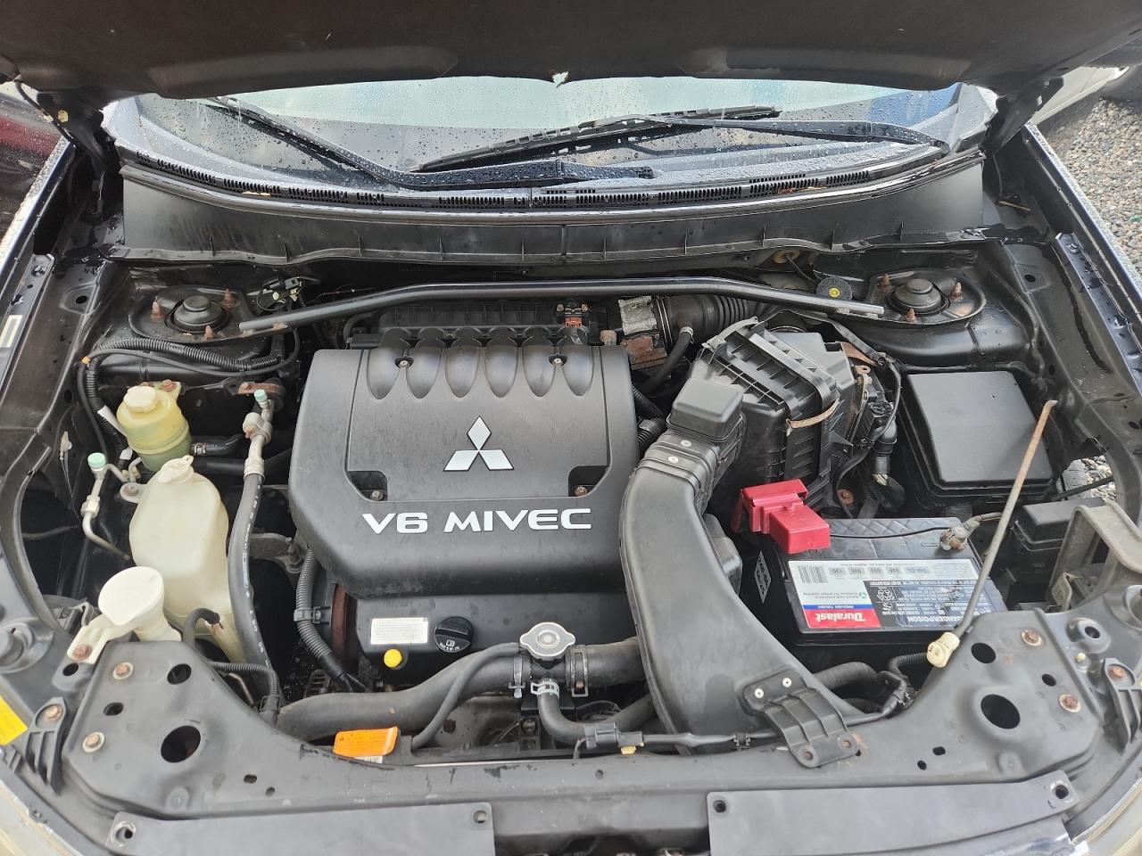 2007 Mitsubishi Outlander Xls Black vin: JA4MT41X97Z006133