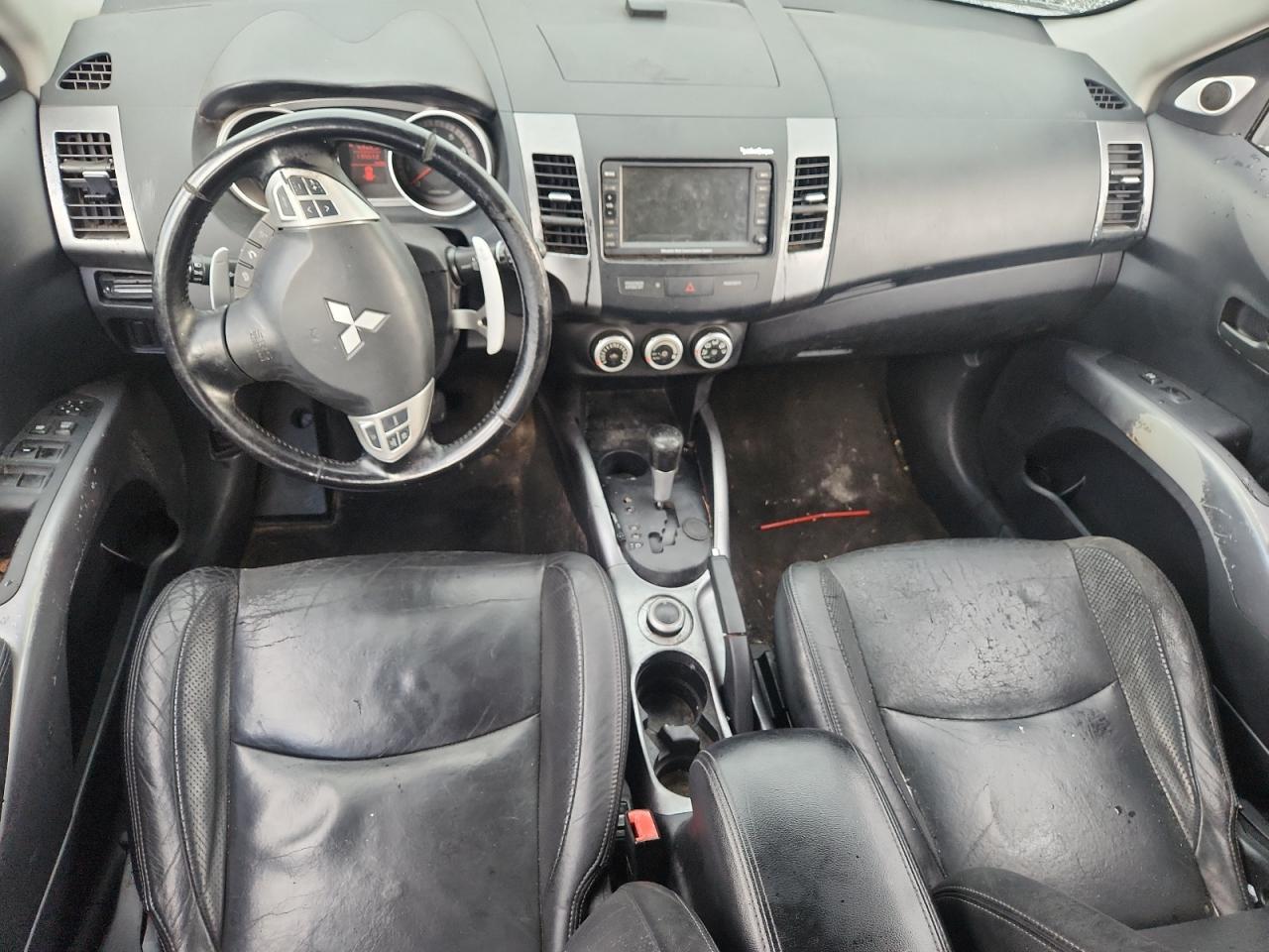2007 Mitsubishi Outlander Xls Black vin: JA4MT41X97Z006133