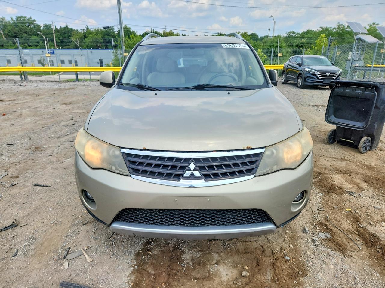 2009 Mitsubishi Outlander Xls Beige vin: JA4MT41X99Z013862