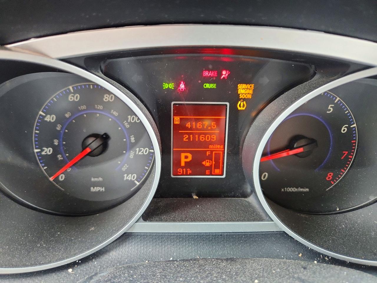 2009 Mitsubishi Outlander Xls Beige vin: JA4MT41X99Z013862