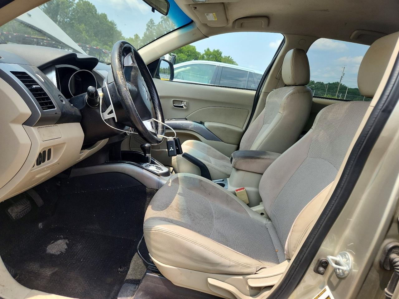 2009 Mitsubishi Outlander Xls Beige vin: JA4MT41X99Z013862