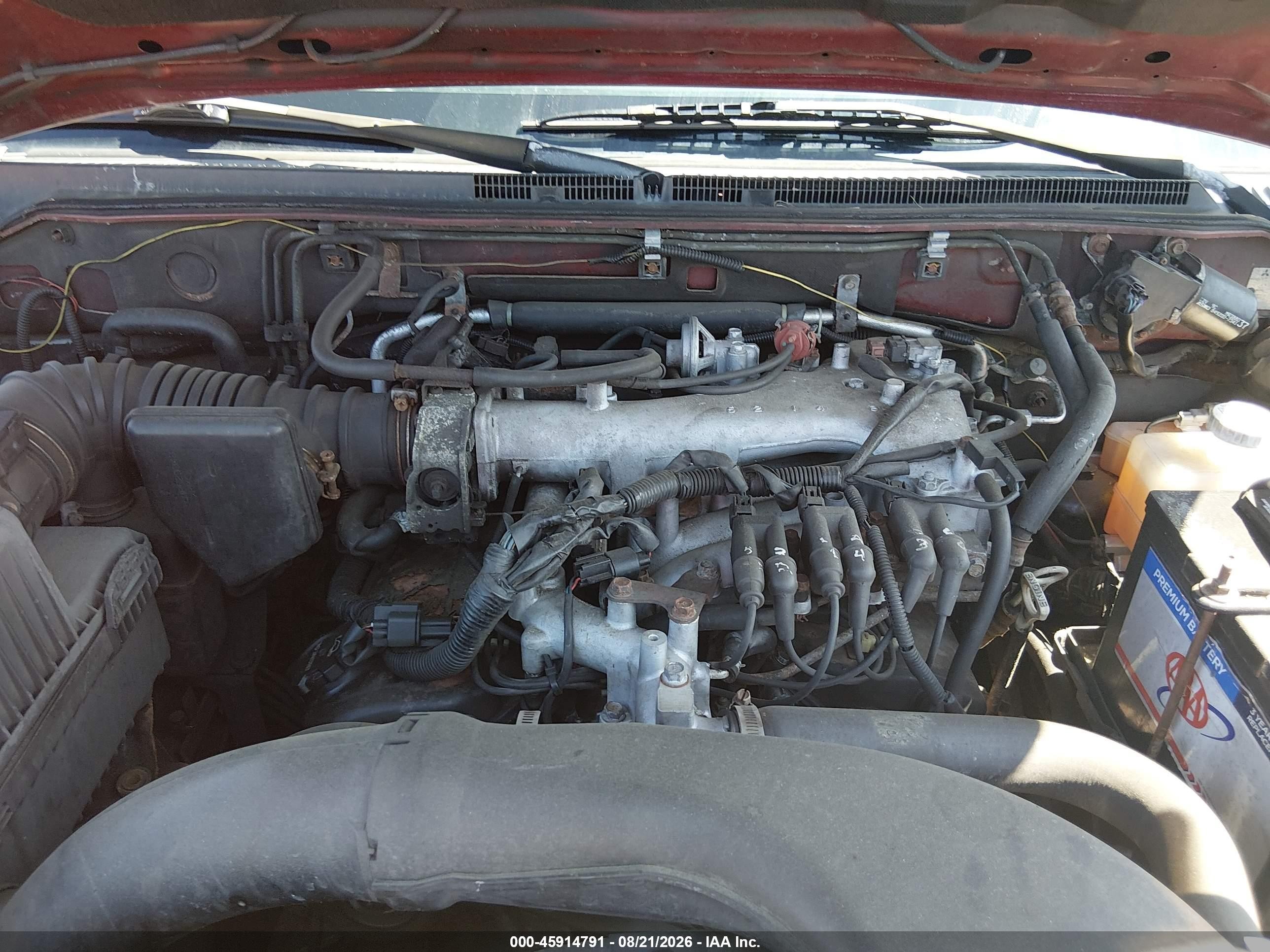 2002 Mitsubishi Montero Limited Red vin: JA4MW51R02J018029