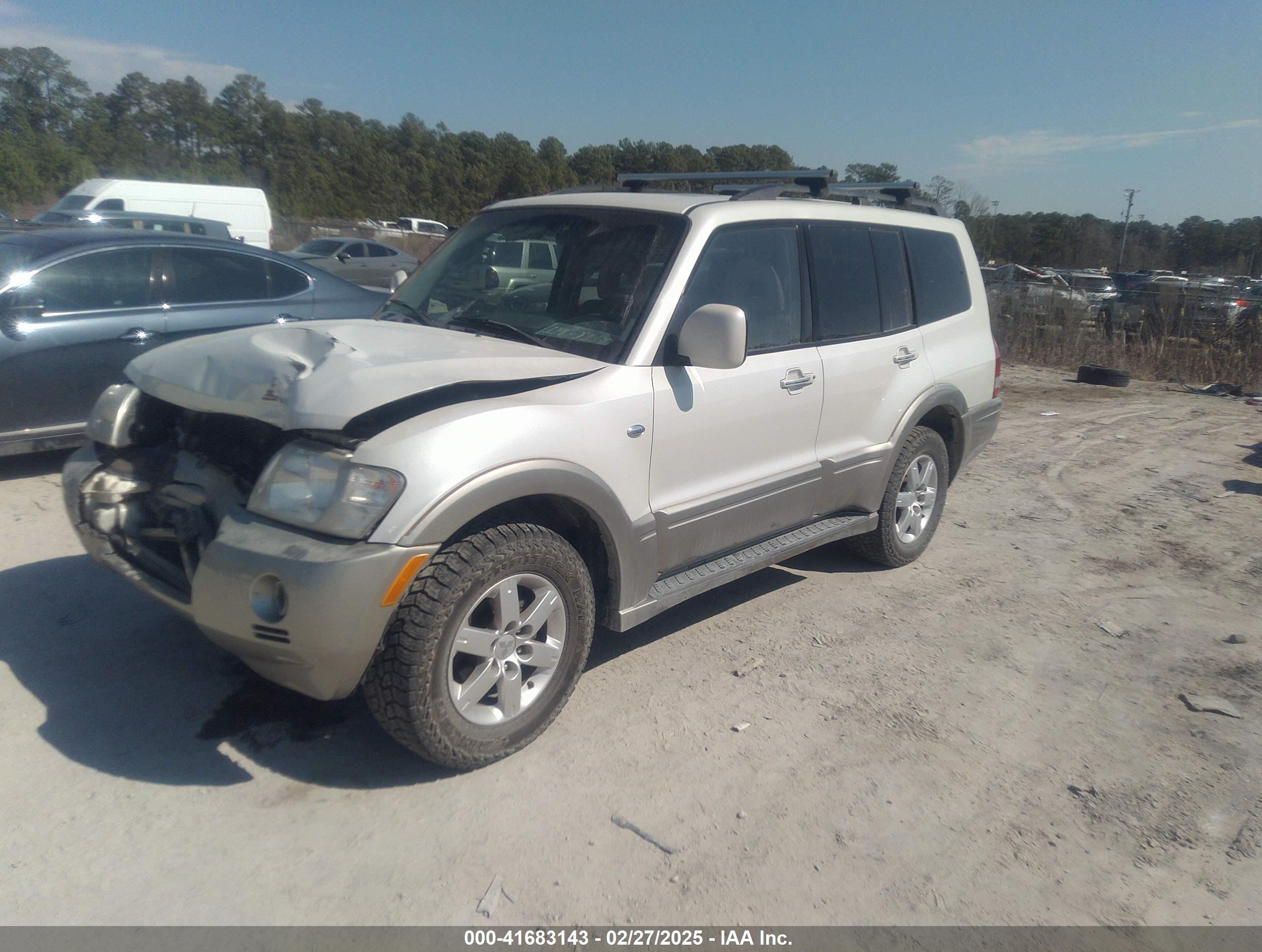 2006 Mitsubishi Montero Limited White vin: JA4MW51S16J003757