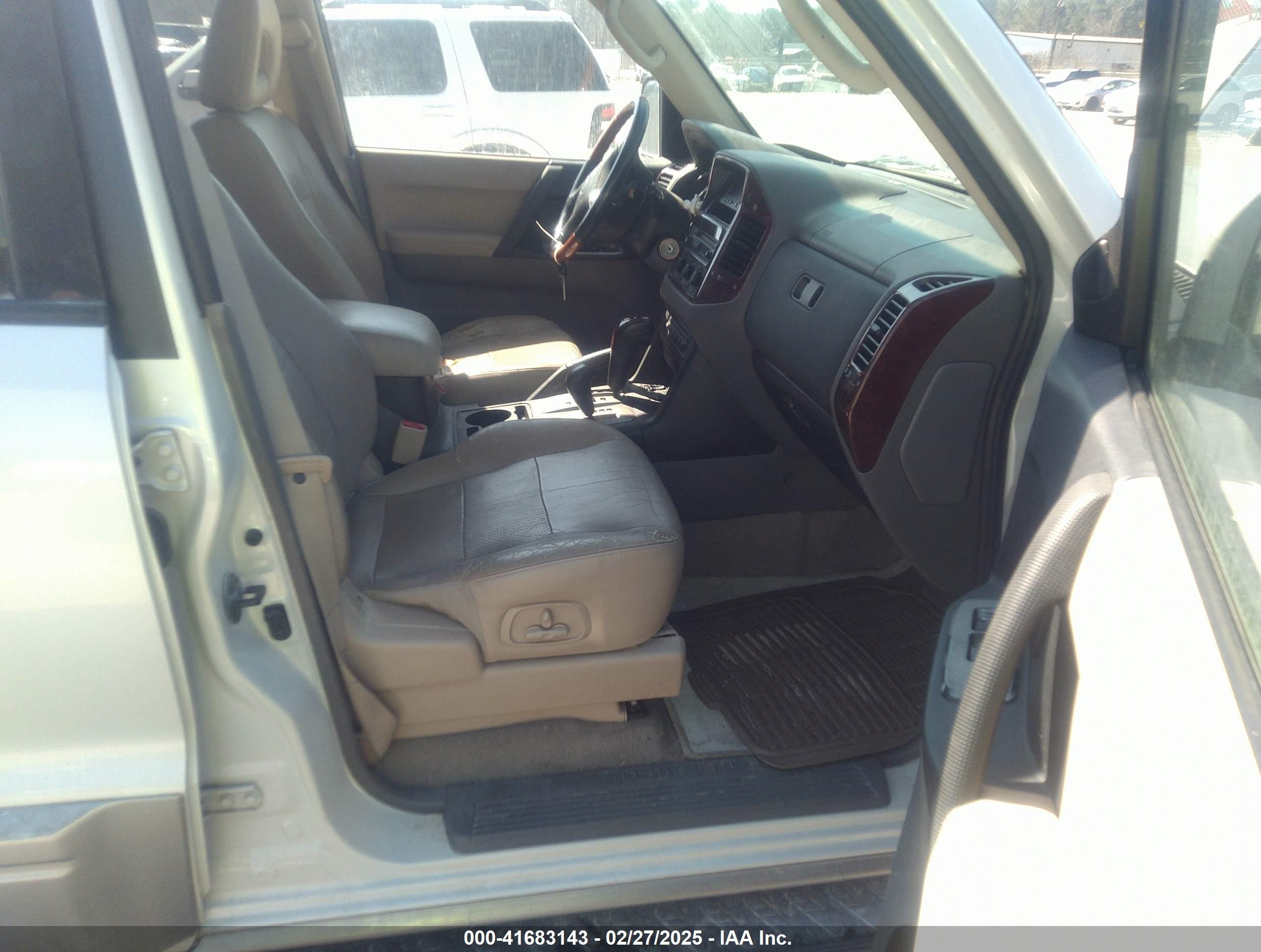 2006 Mitsubishi Montero Limited White vin: JA4MW51S16J003757