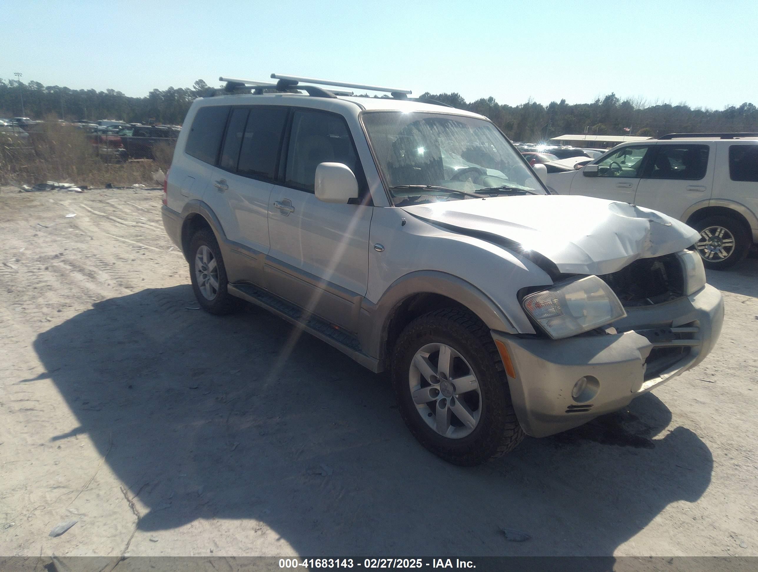 2006 Mitsubishi Montero Limited White vin: JA4MW51S16J003757