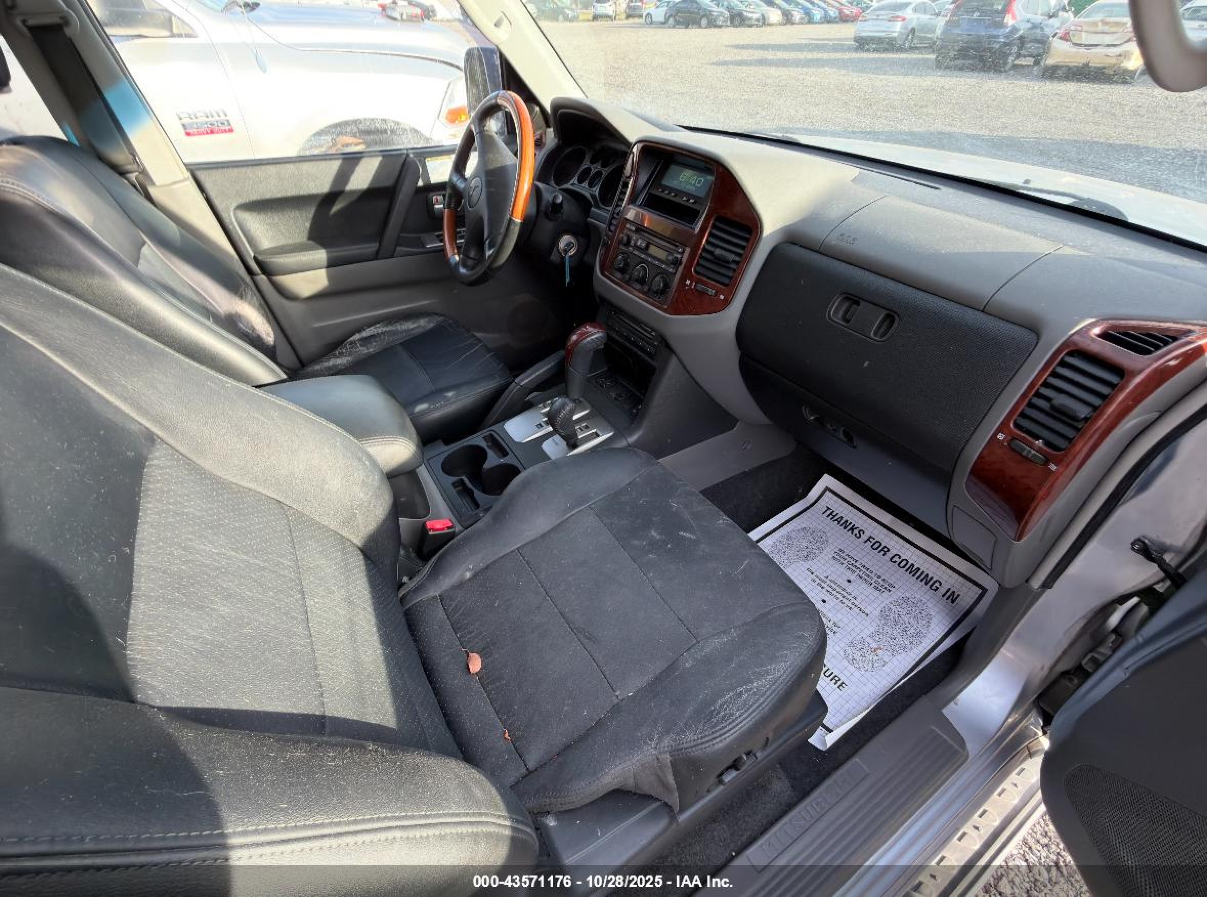 2004 Mitsubishi Montero Xls Silver vin: JA4MW51S34J009184