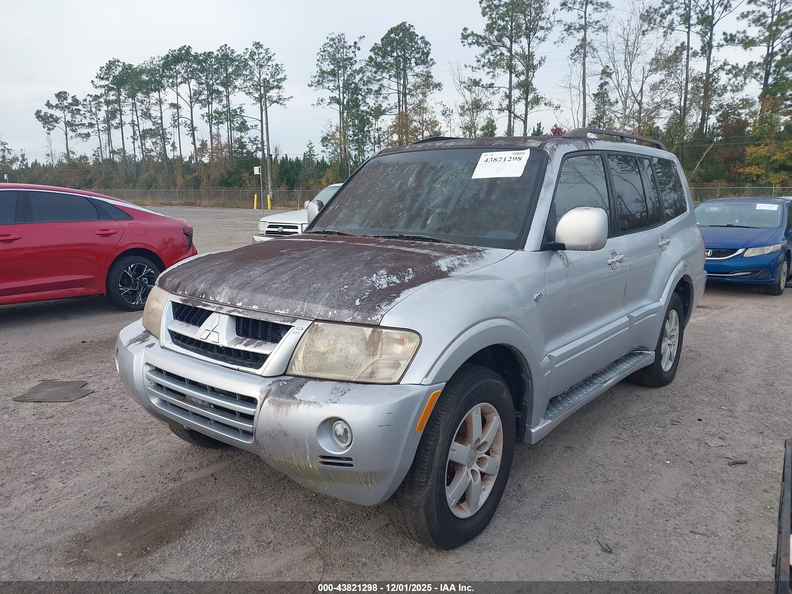 2006 Mitsubishi Montero Limited Silver vin: JA4MW51S36J003243