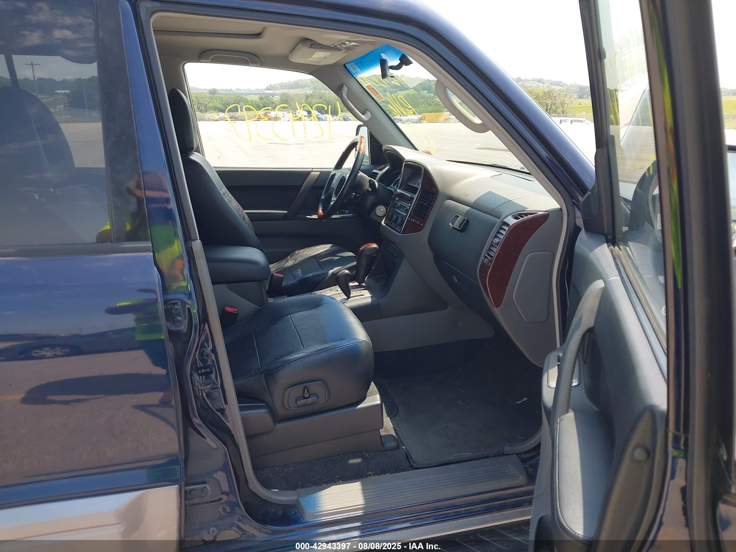 2005 Mitsubishi Montero Limited Синий vin: JA4MW51S65J000660