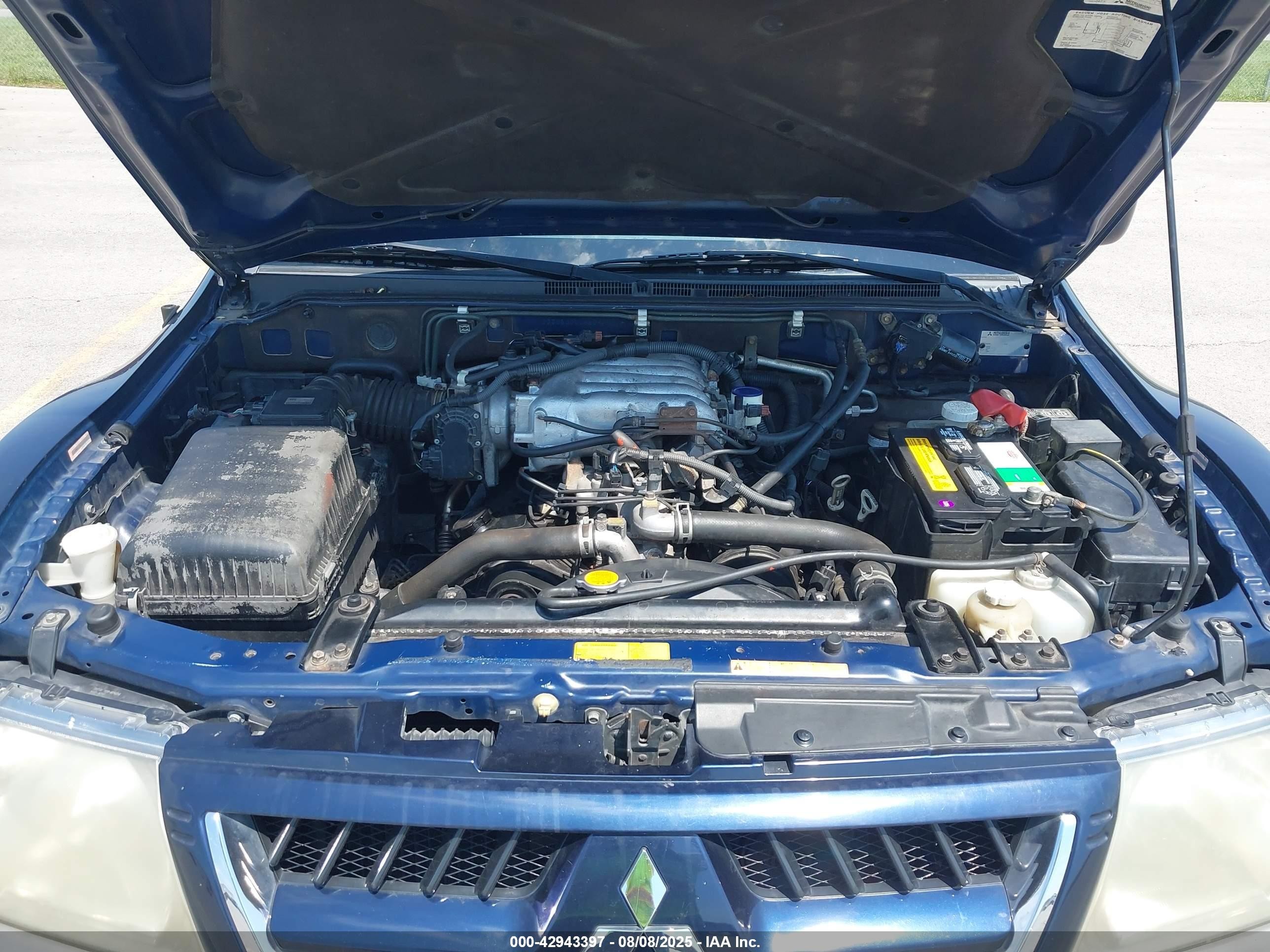 2005 Mitsubishi Montero Limited Синий vin: JA4MW51S65J000660