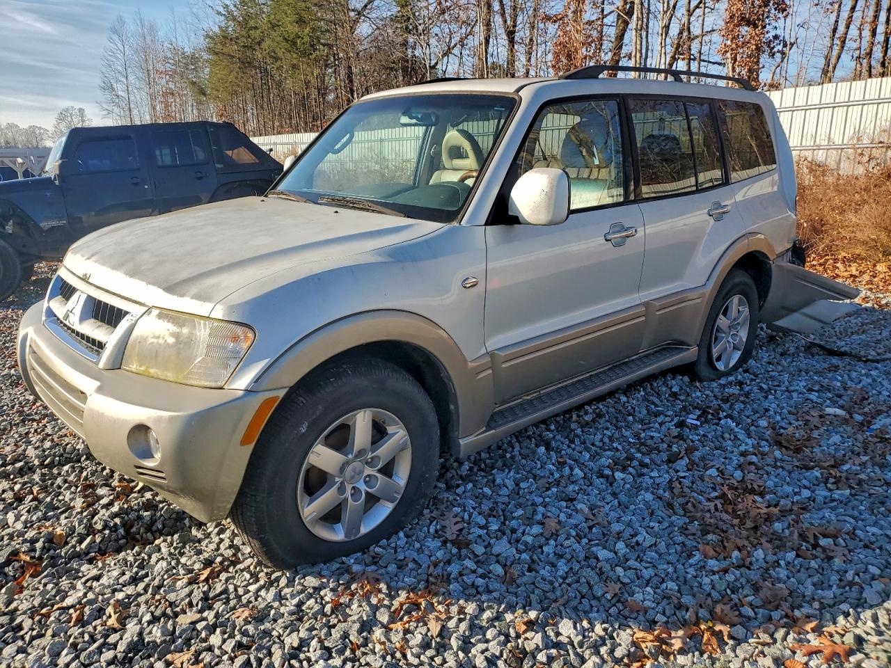 2006 Mitsubishi Montero Limited Beige vin: JA4MW51S66J003995