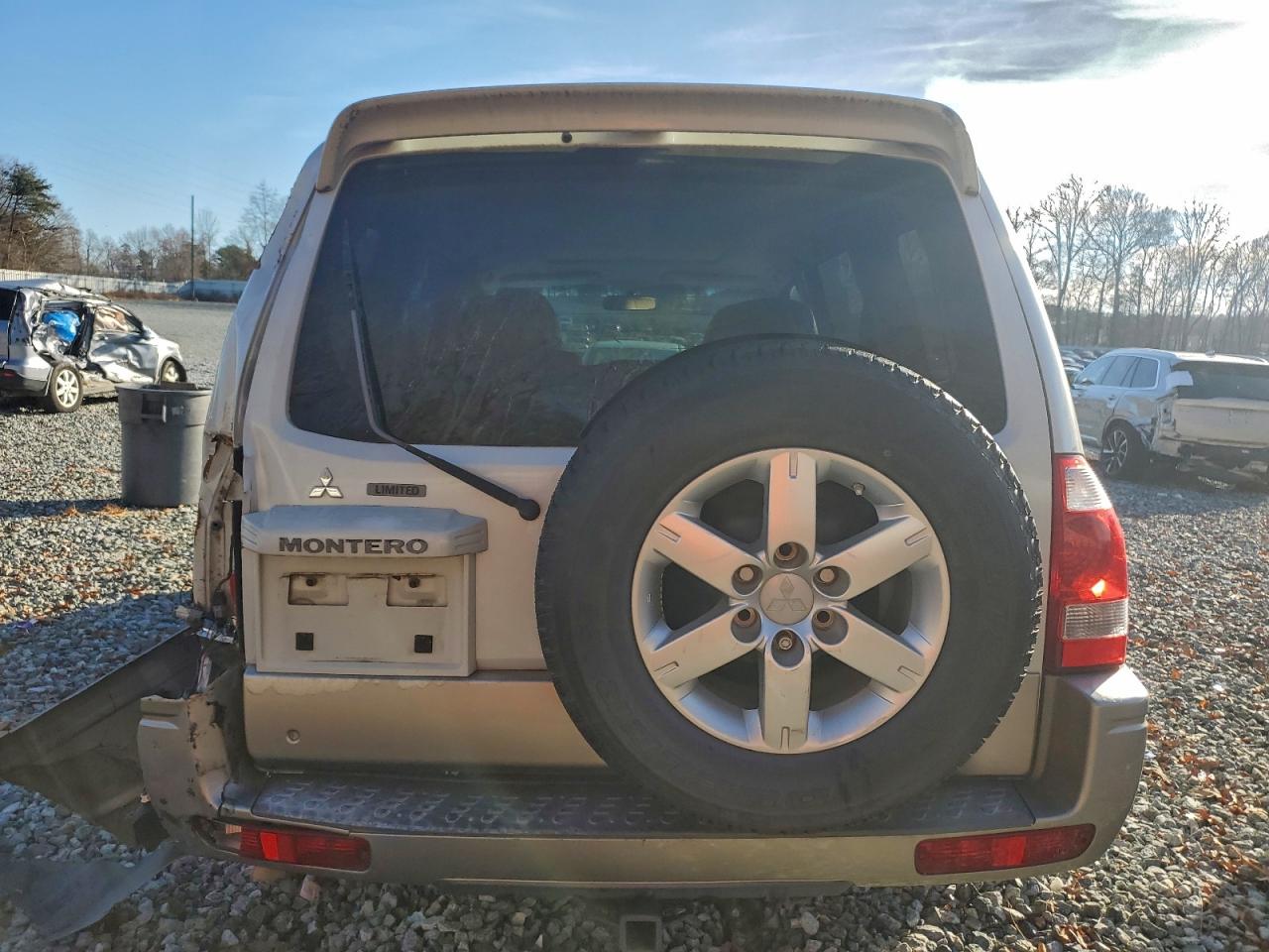 2006 Mitsubishi Montero Limited Бежевый vin: JA4MW51S66J003995