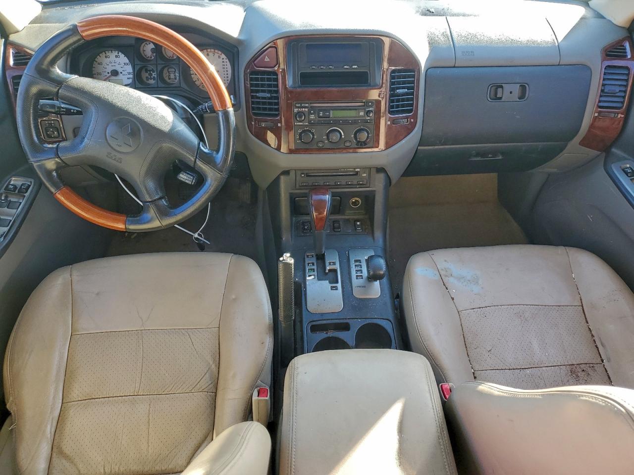 2006 Mitsubishi Montero Limited Бежевый vin: JA4MW51S66J003995