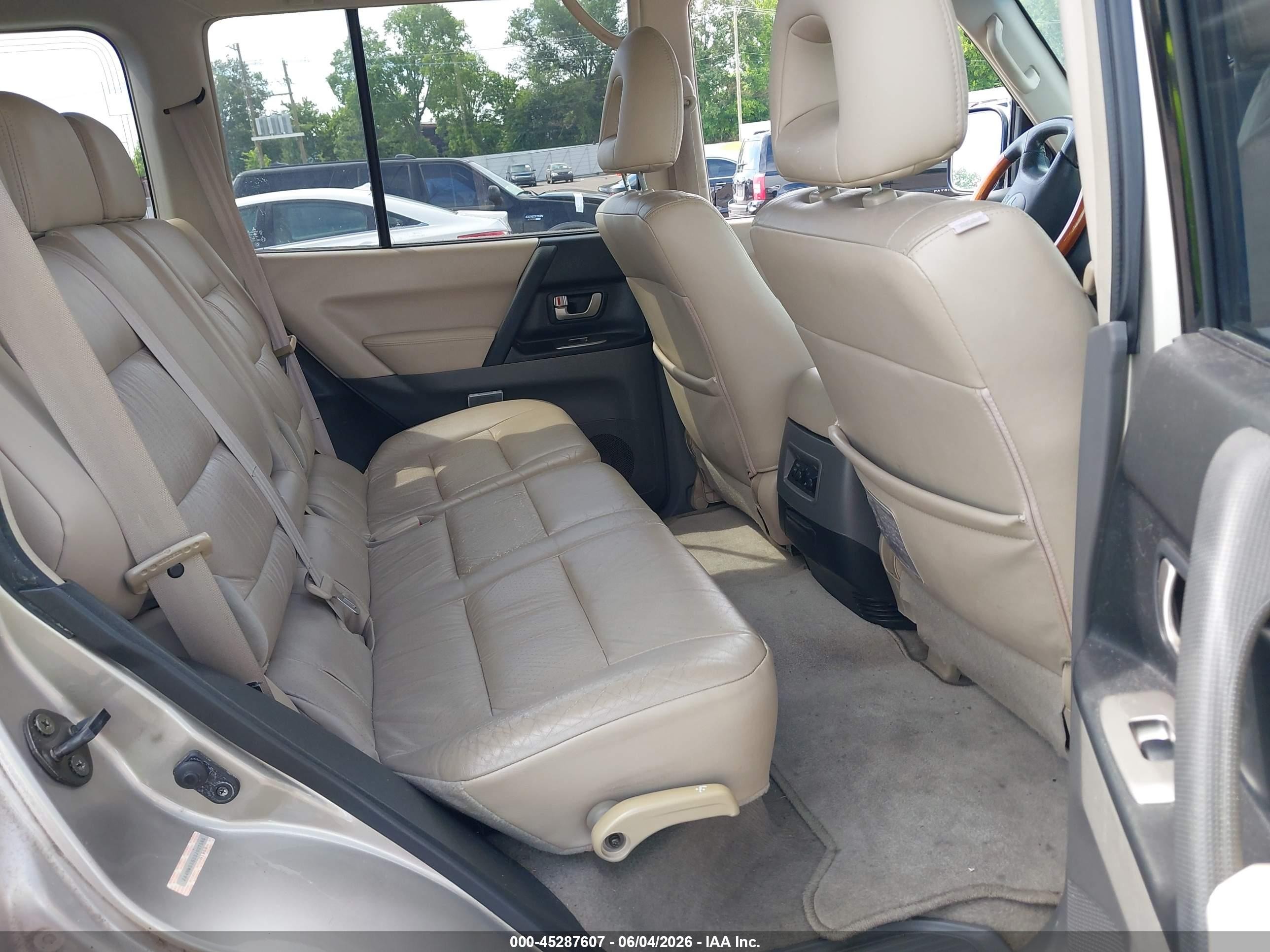 2003 Mitsubishi Montero 20th Anniversary/limited Gold vin: JA4NW51S33J037585