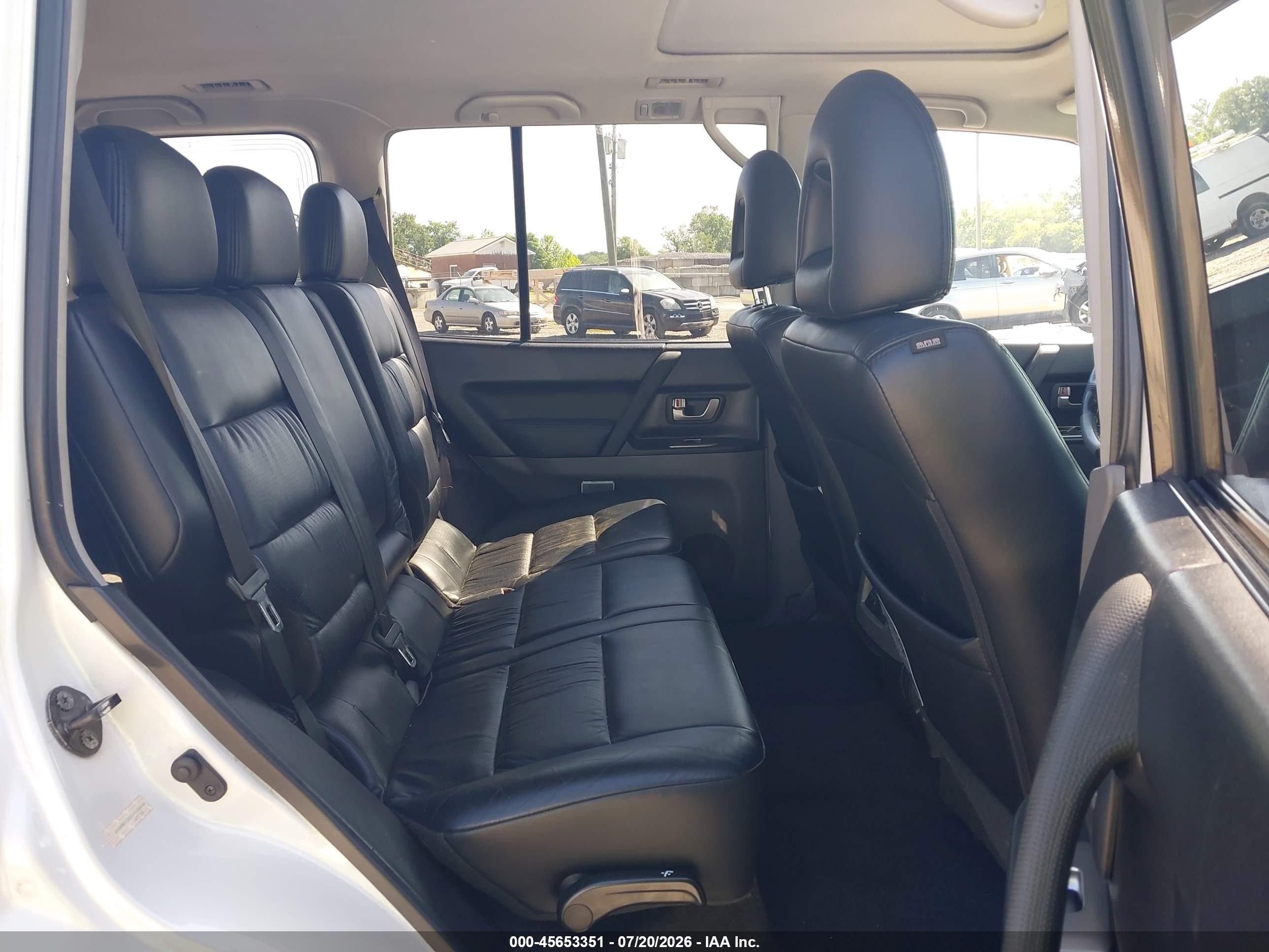 2003 Mitsubishi Montero 20th Anniversary White vin: JA4NW61SX3J038948