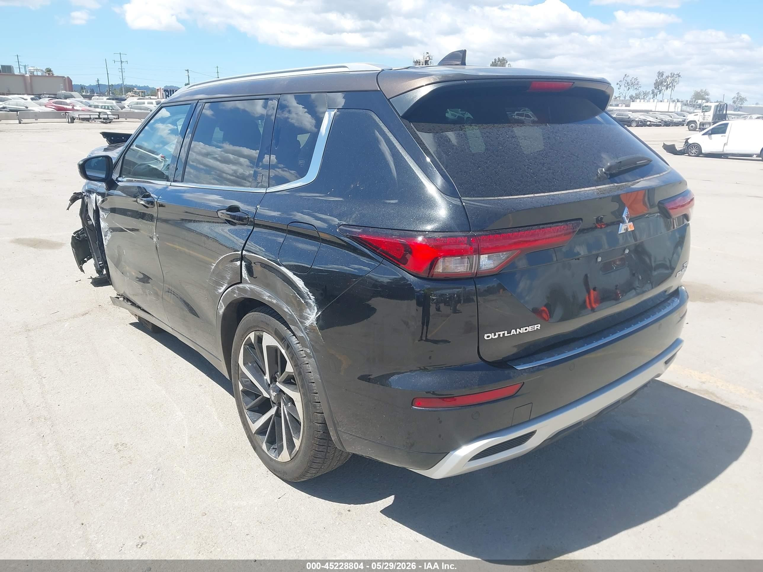 2023 Mitsubishi Outlander Phev 40th Anniversary S-awc Черный vin: JA4T5VA98PZ035667