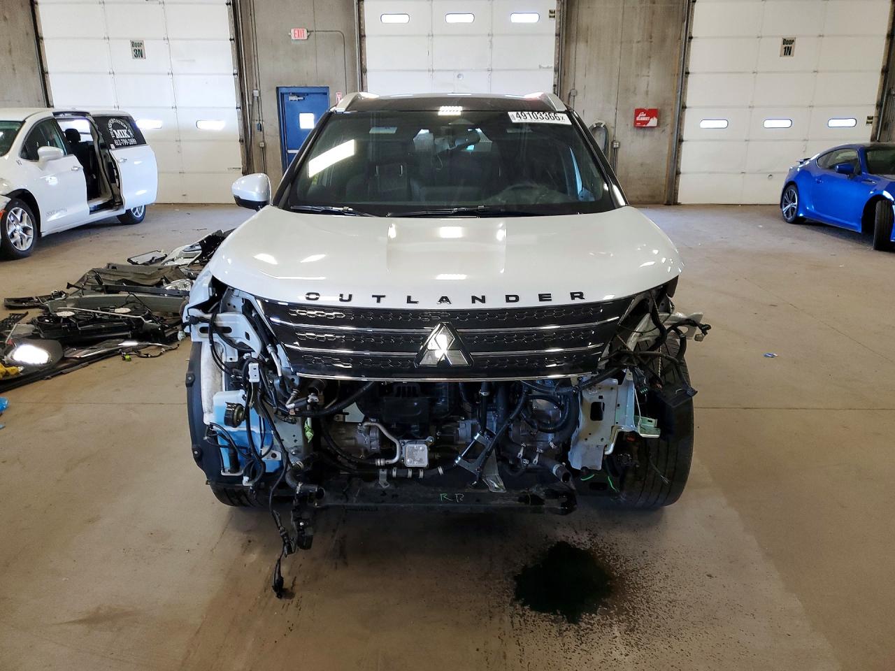 2025 Mitsubishi Outlander Sel Белый vin: JA4T5WA91SZ003108
