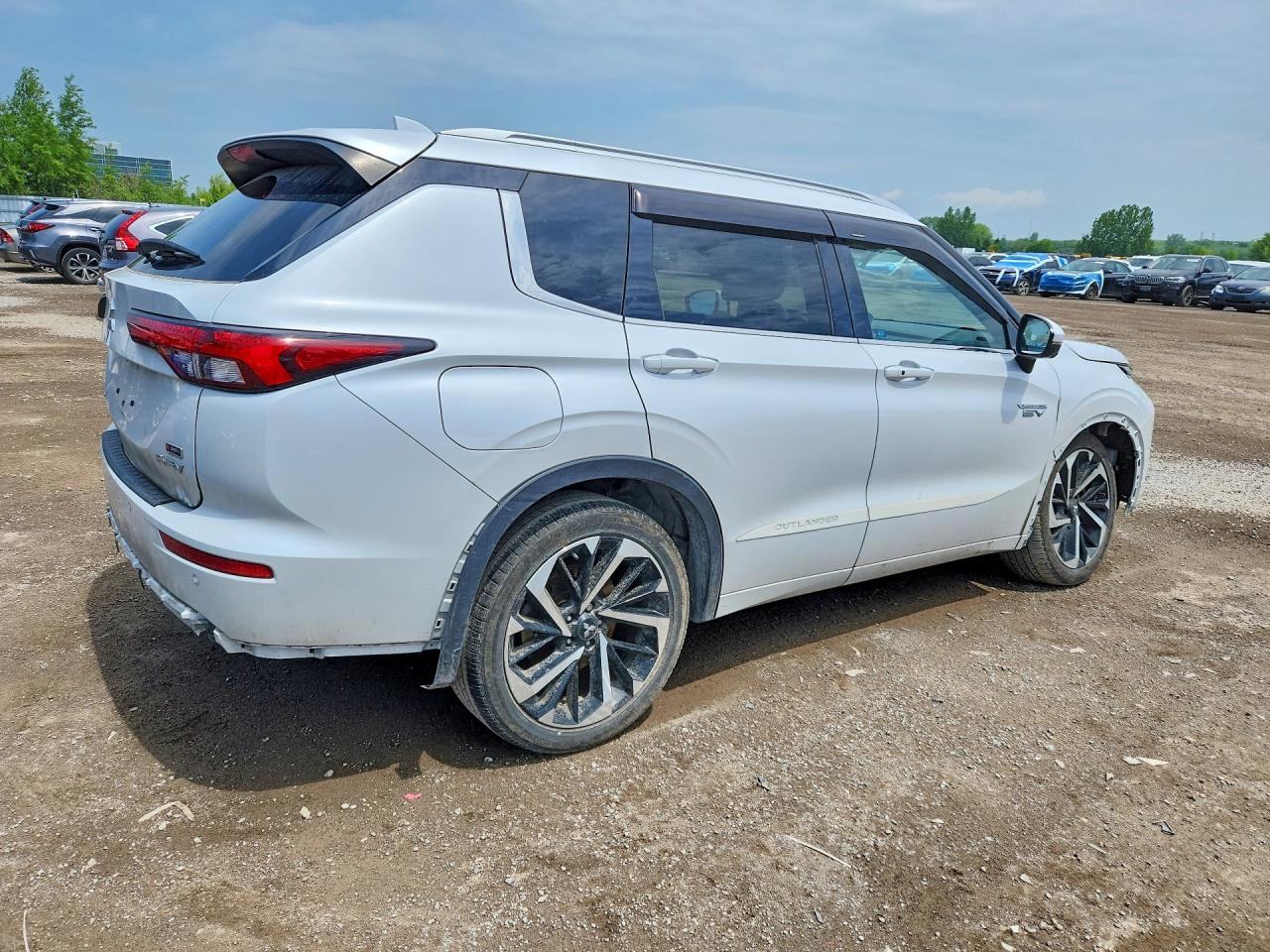 2024 Mitsubishi Outlander Sel White vin: JA4T5WA99RZ613204