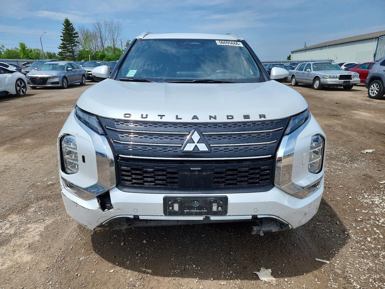 2024 Mitsubishi Outlander Sel White vin: JA4T5WA99RZ613204