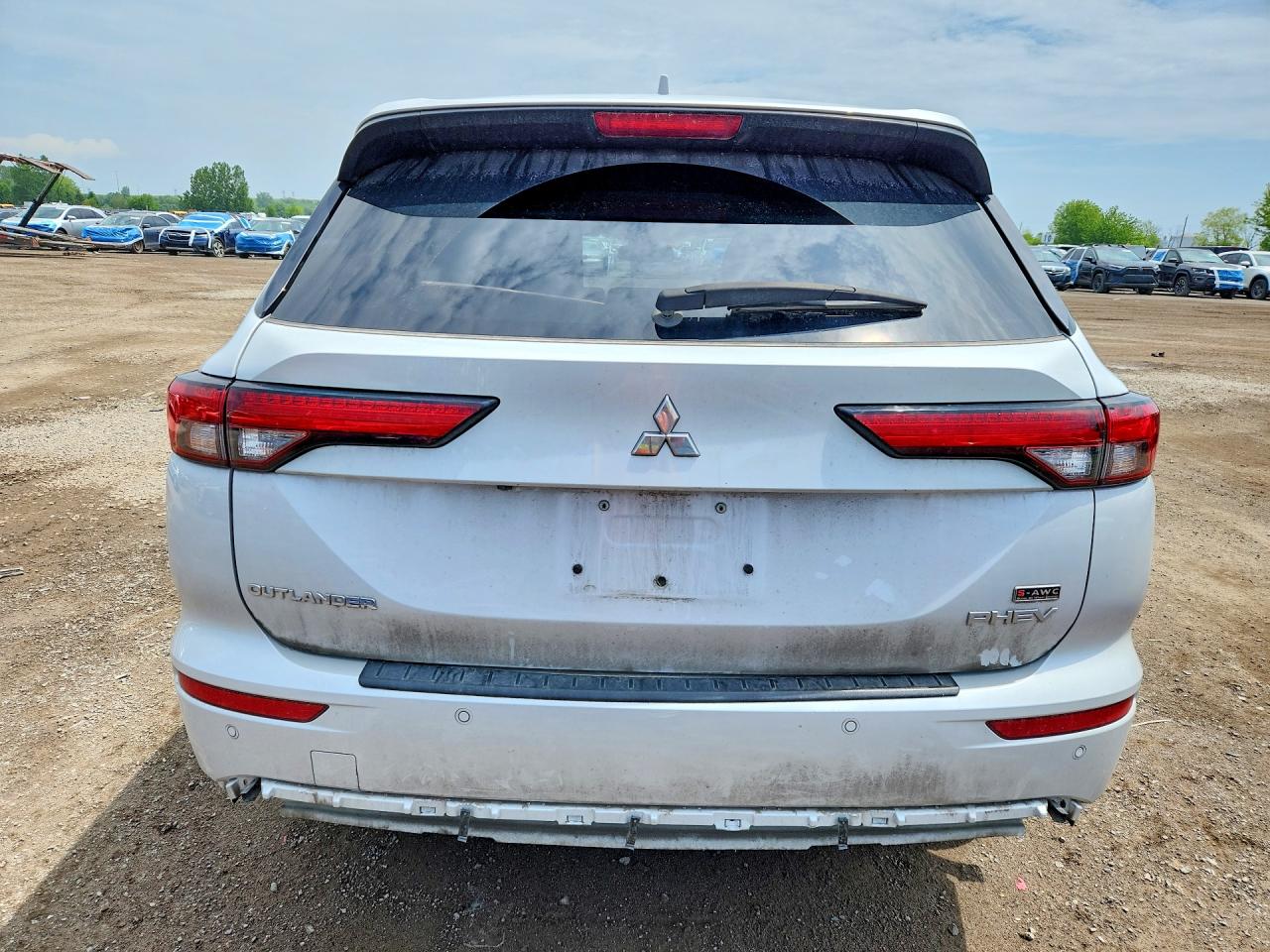 2024 Mitsubishi Outlander Sel White vin: JA4T5WA99RZ613204
