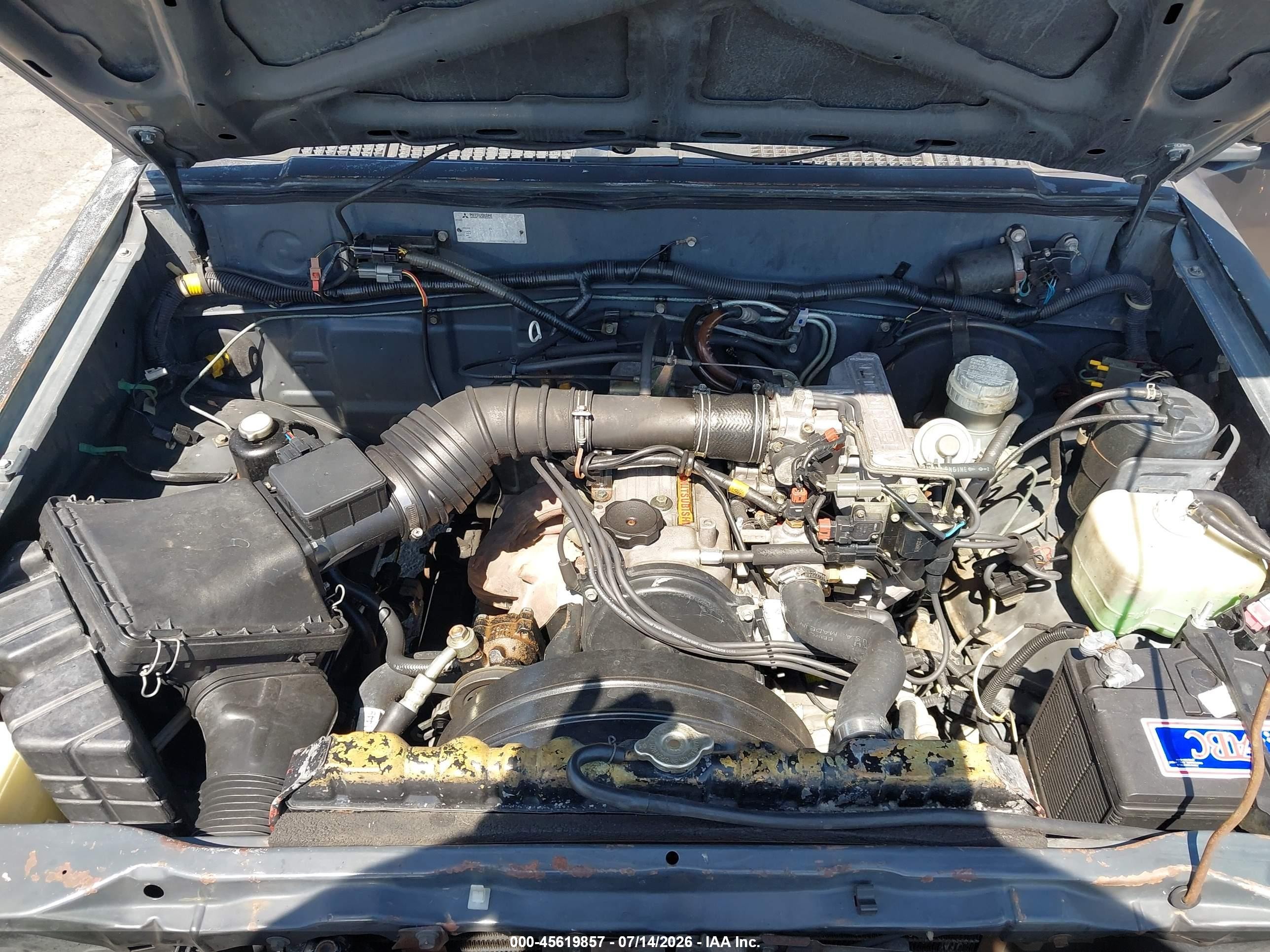 1993 Mitsubishi Mighty Max / S   Gray vin: JA7LS21G6PP006883