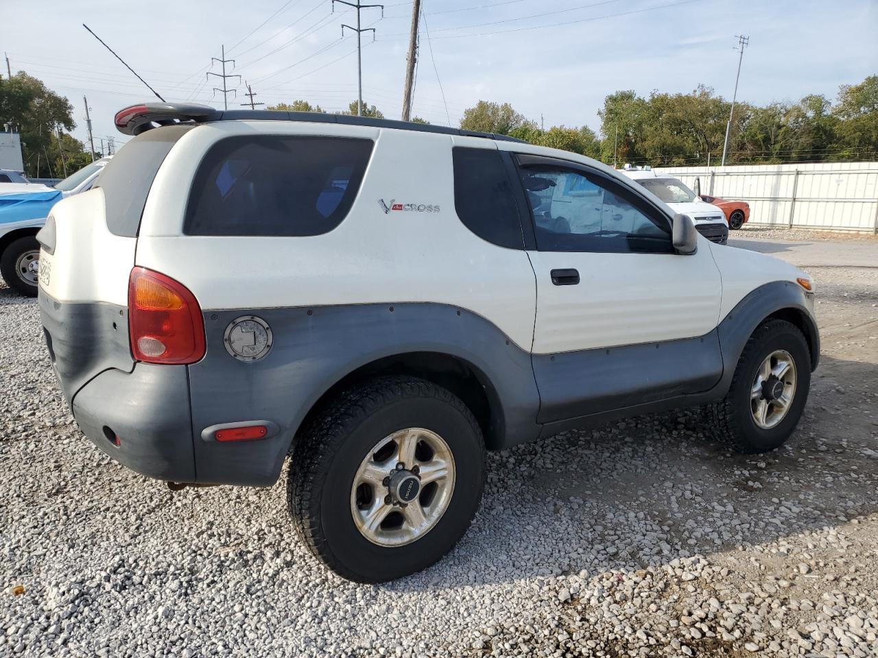 1999 Isuzu Vehicross White vin: JACCN57X2X7991409