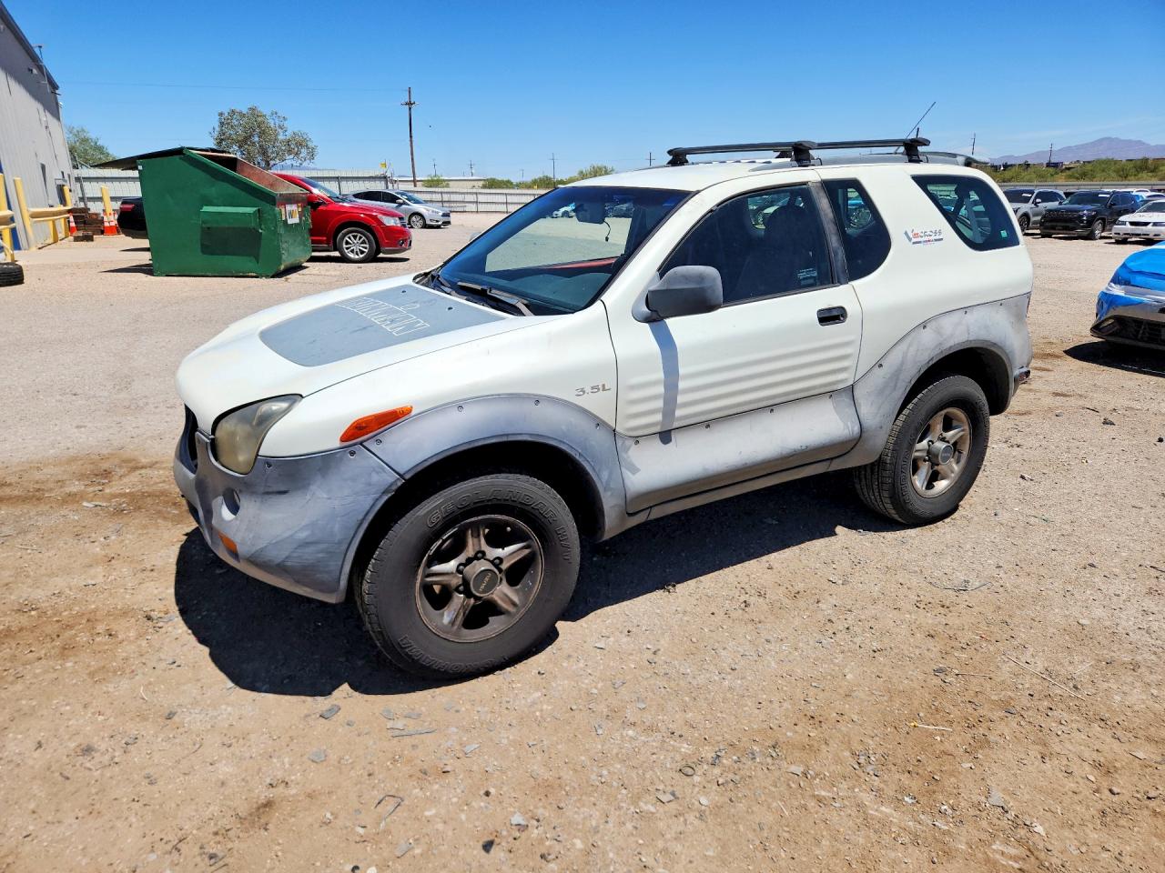 1999 Isuzu Vehicross White vin: JACCN57X9X7990905