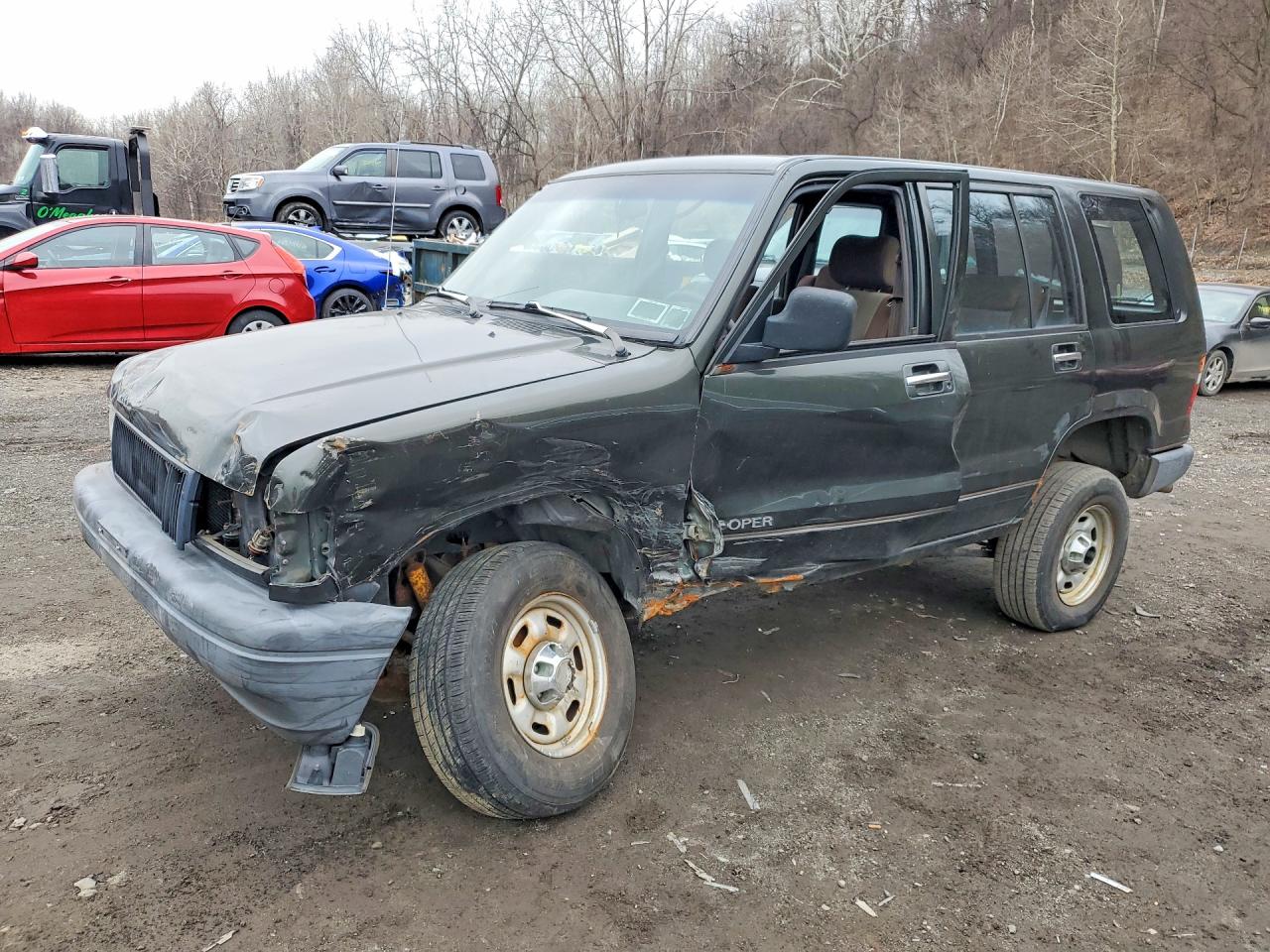 1994 Isuzu Trooper S Green vin: JACDH58V0R7928000