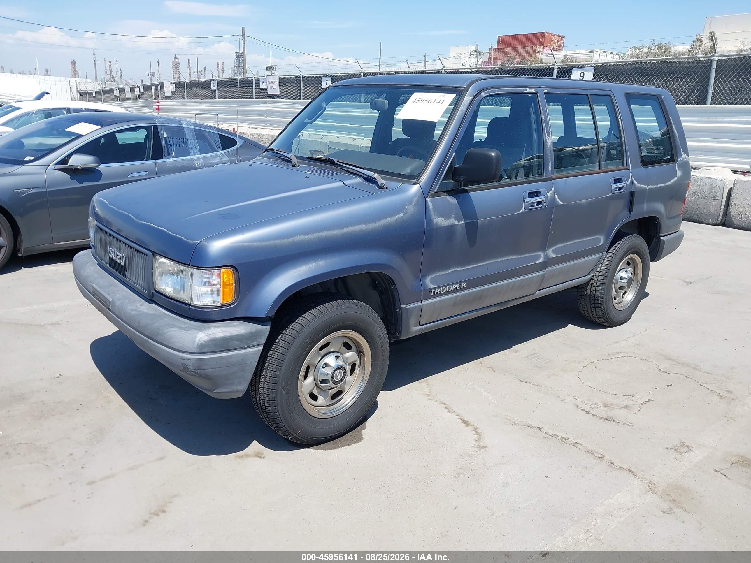 1994 Isuzu Trooper S Blue vin: JACDH58V6R7925201