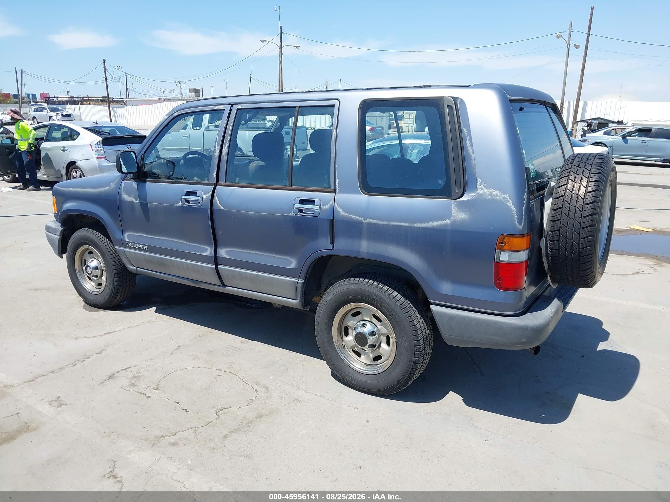 1994 Isuzu Trooper S Blue vin: JACDH58V6R7925201