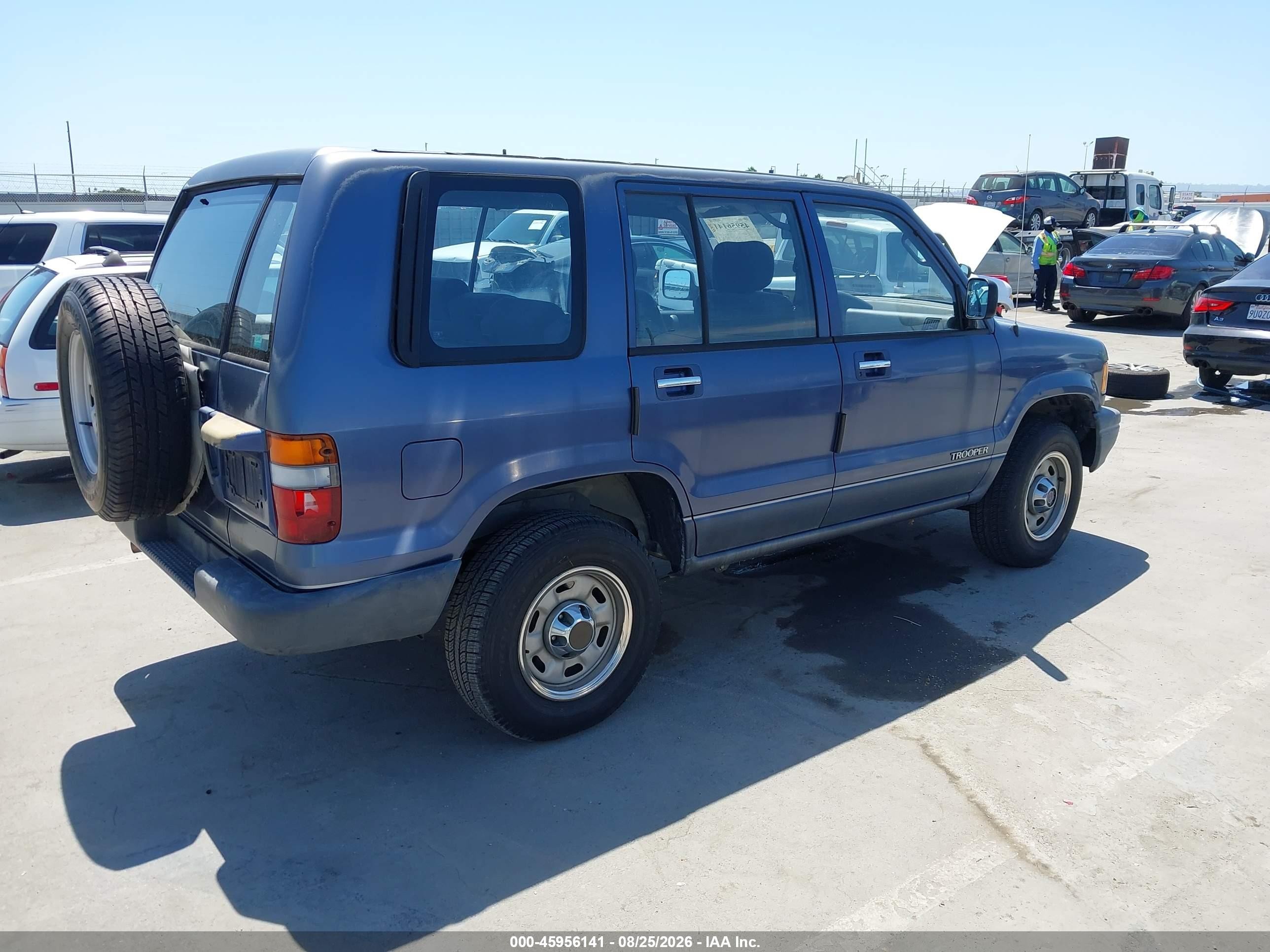 1994 Isuzu Trooper S Blue vin: JACDH58V6R7925201