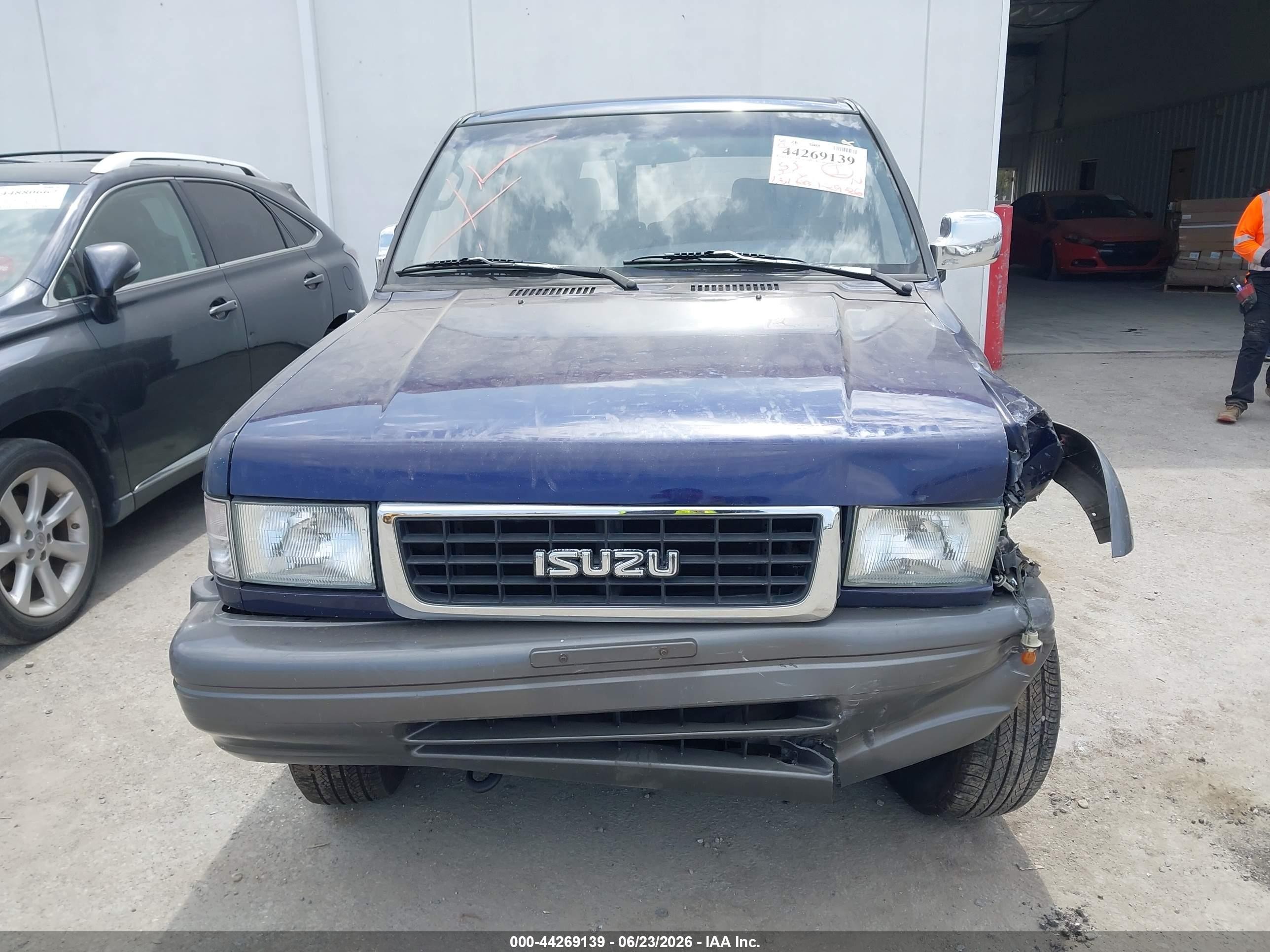 1996 Isuzu Trooper S/se/ls/limited Синий vin: JACDJ58V0T7905327