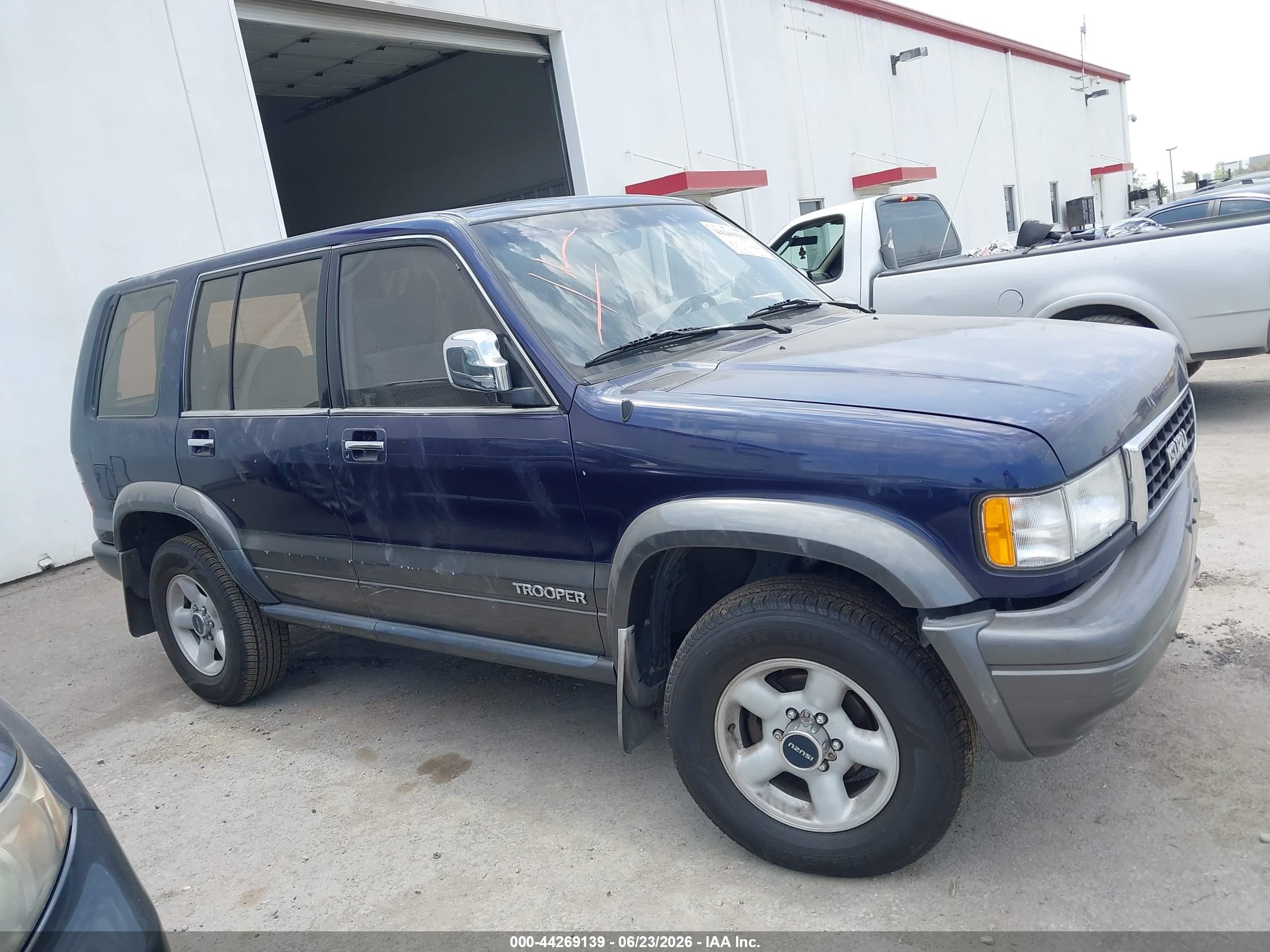 1996 Isuzu Trooper S/se/ls/limited Синий vin: JACDJ58V0T7905327