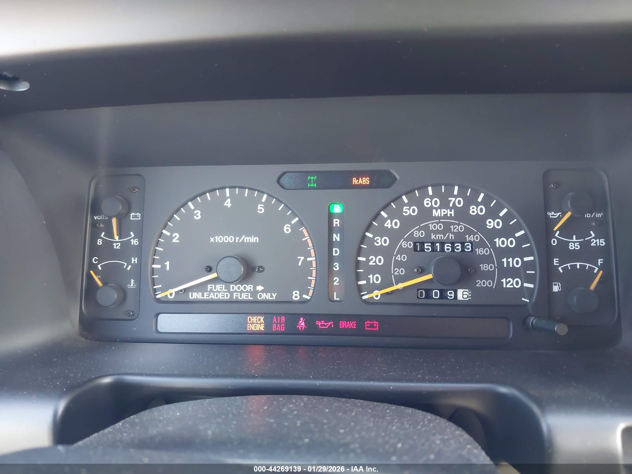 1996 Isuzu Trooper S/se/ls/limited Синий vin: JACDJ58V0T7905327