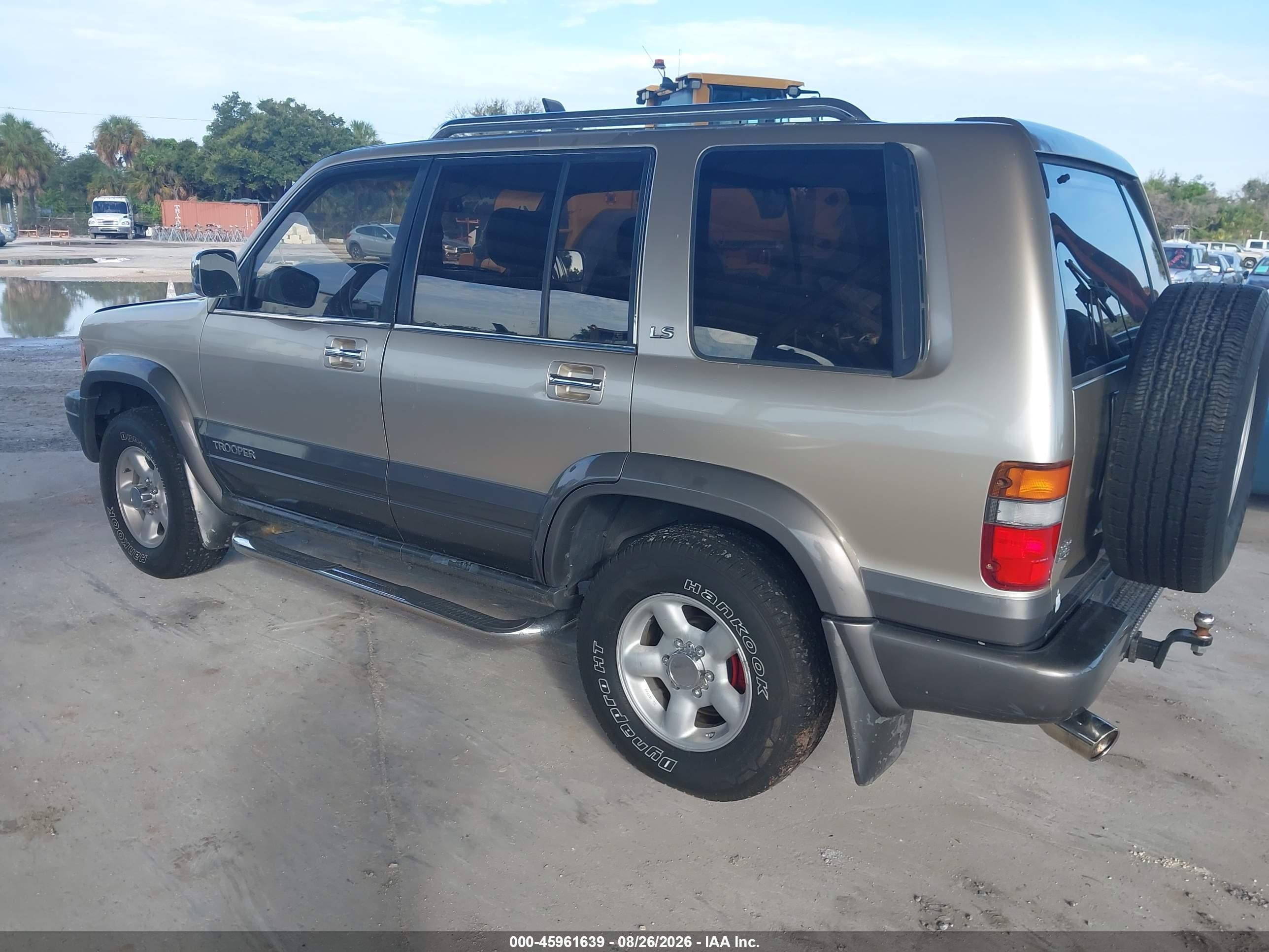 1996 Isuzu Trooper S/se/ls/limited Gold vin: JACDJ58V5T7900317