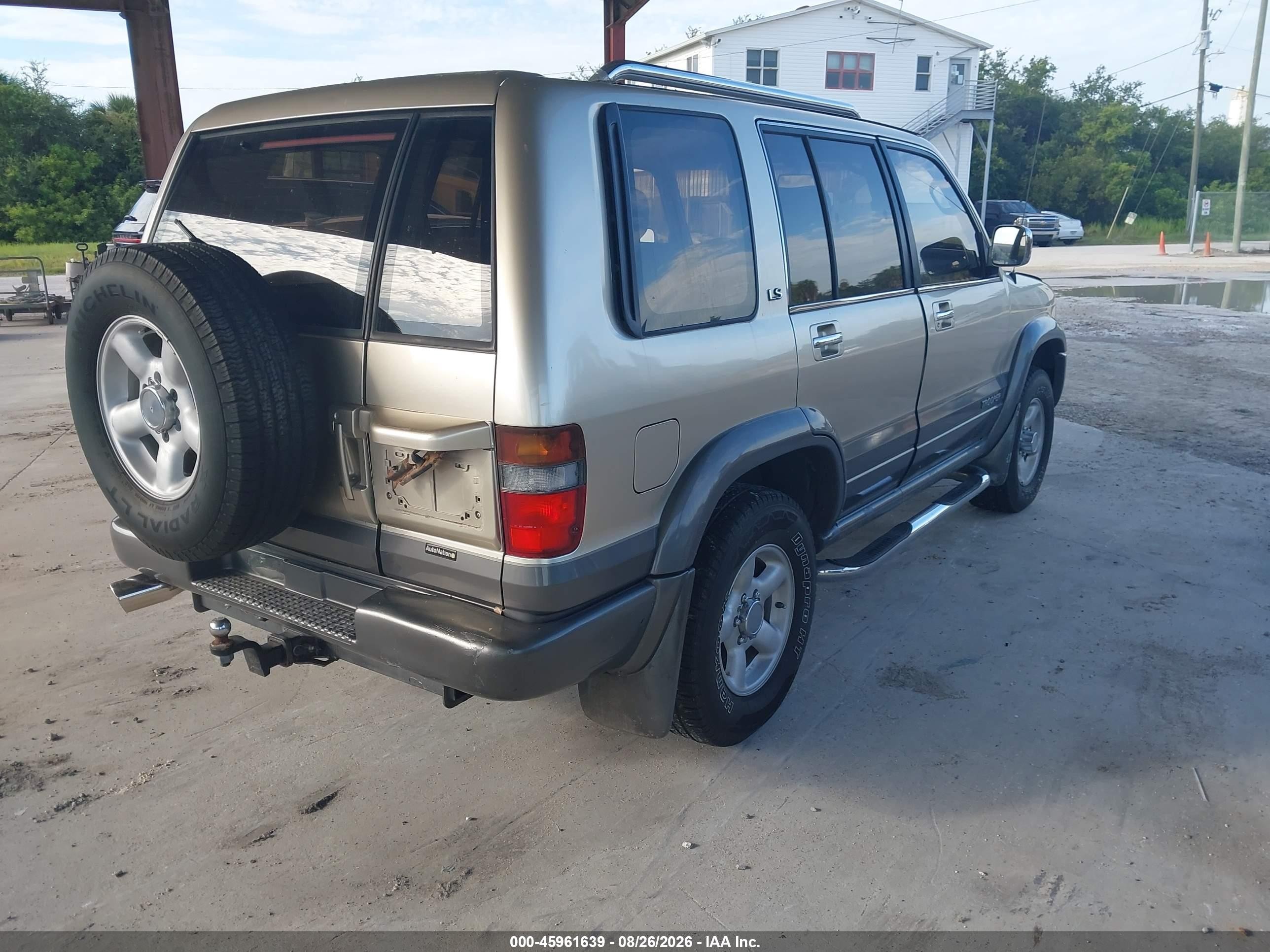 1996 Isuzu Trooper S/se/ls/limited Gold vin: JACDJ58V5T7900317