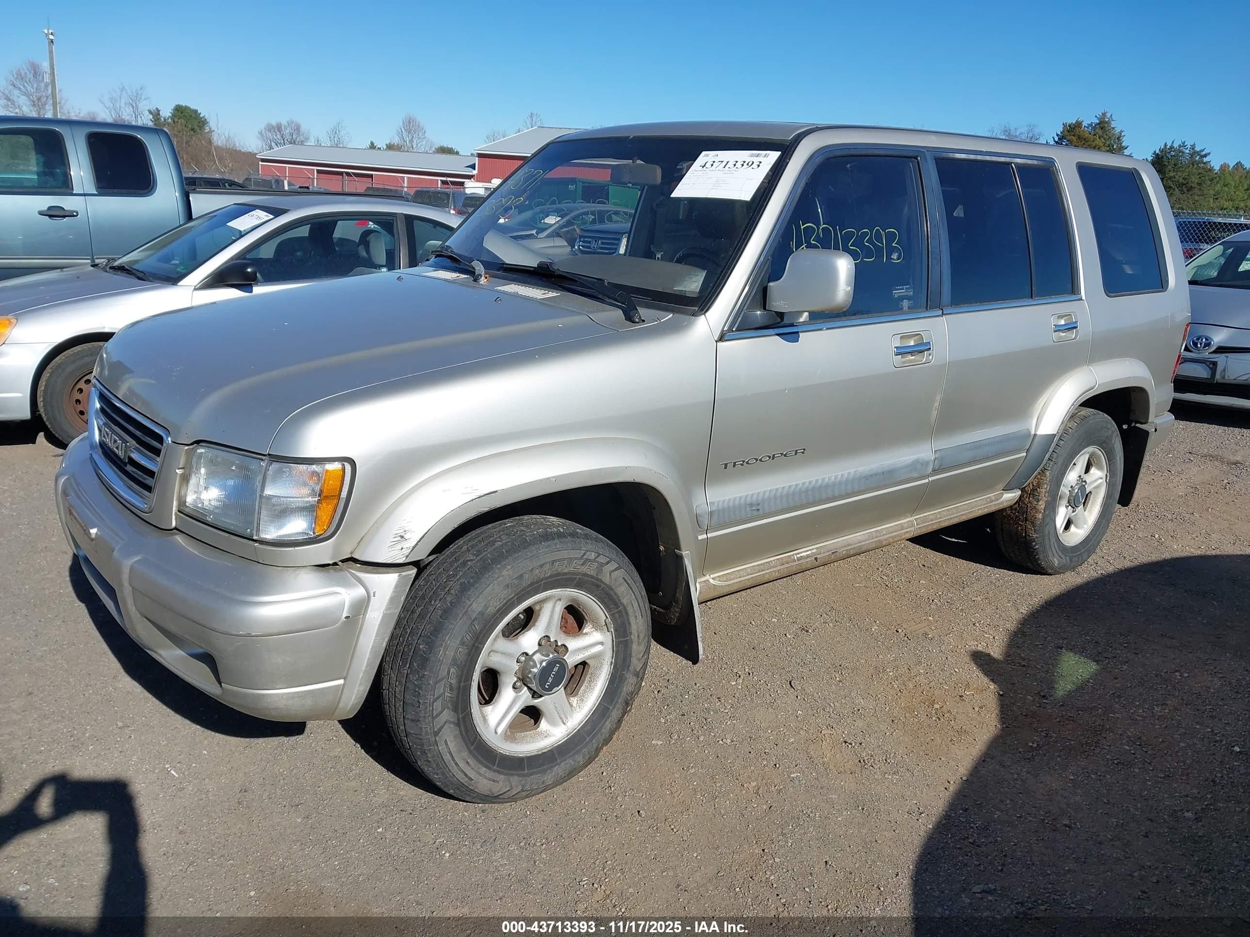 1999 Isuzu Trooper S Champagne vin: JACDJ58X0X7927321