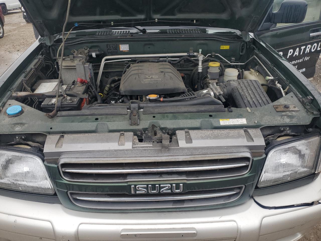2002 Isuzu Trooper S Green vin: JACDJ58X127J10500