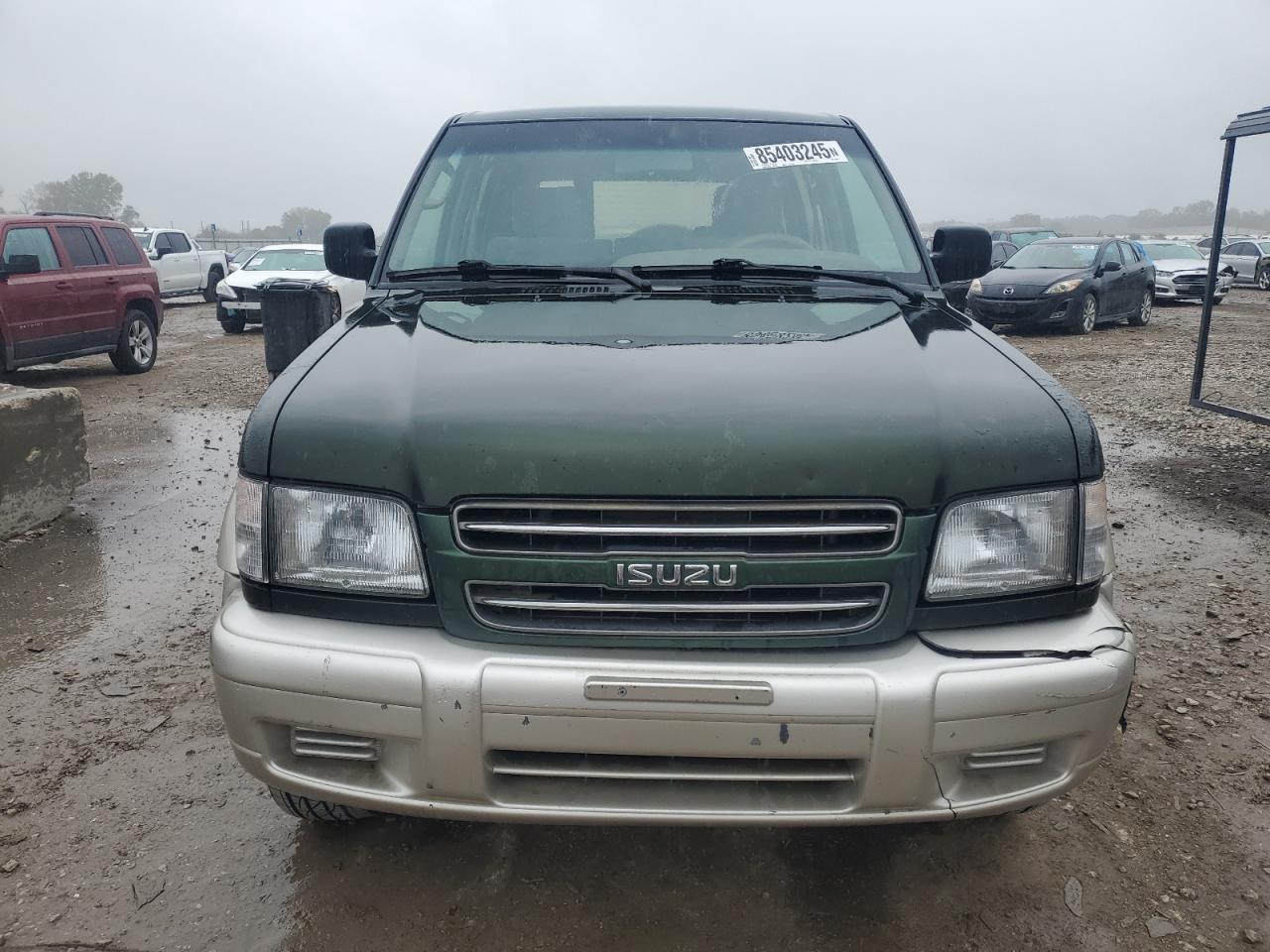 2002 Isuzu Trooper S Green vin: JACDJ58X127J10500