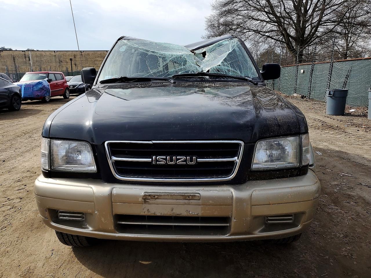 1999 Isuzu Trooper S Black vin: JACDJ58X4X7918184