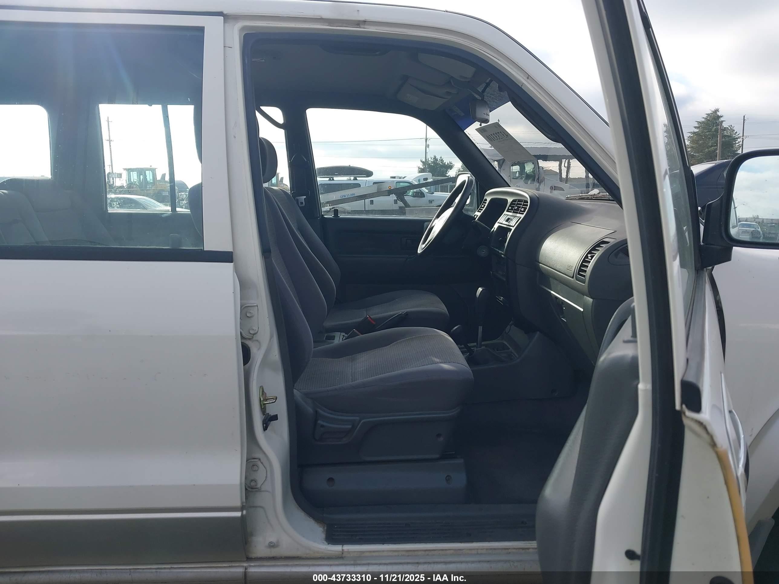 1999 Isuzu Trooper S White vin: JACDJ58X7X7918860