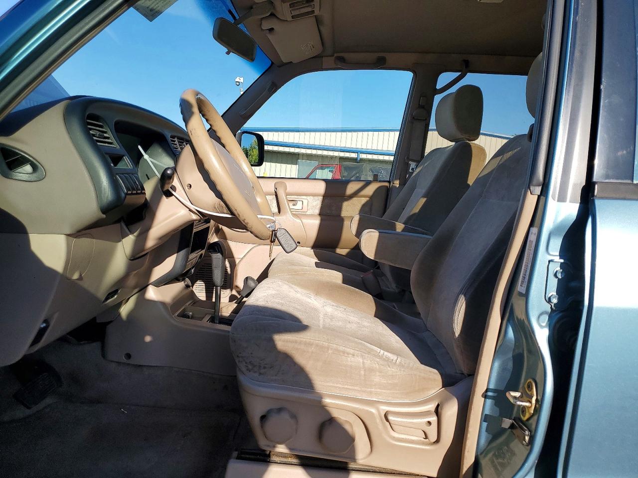 2002 Isuzu Trooper S Teal vin: JACDJ58XX27J07546
