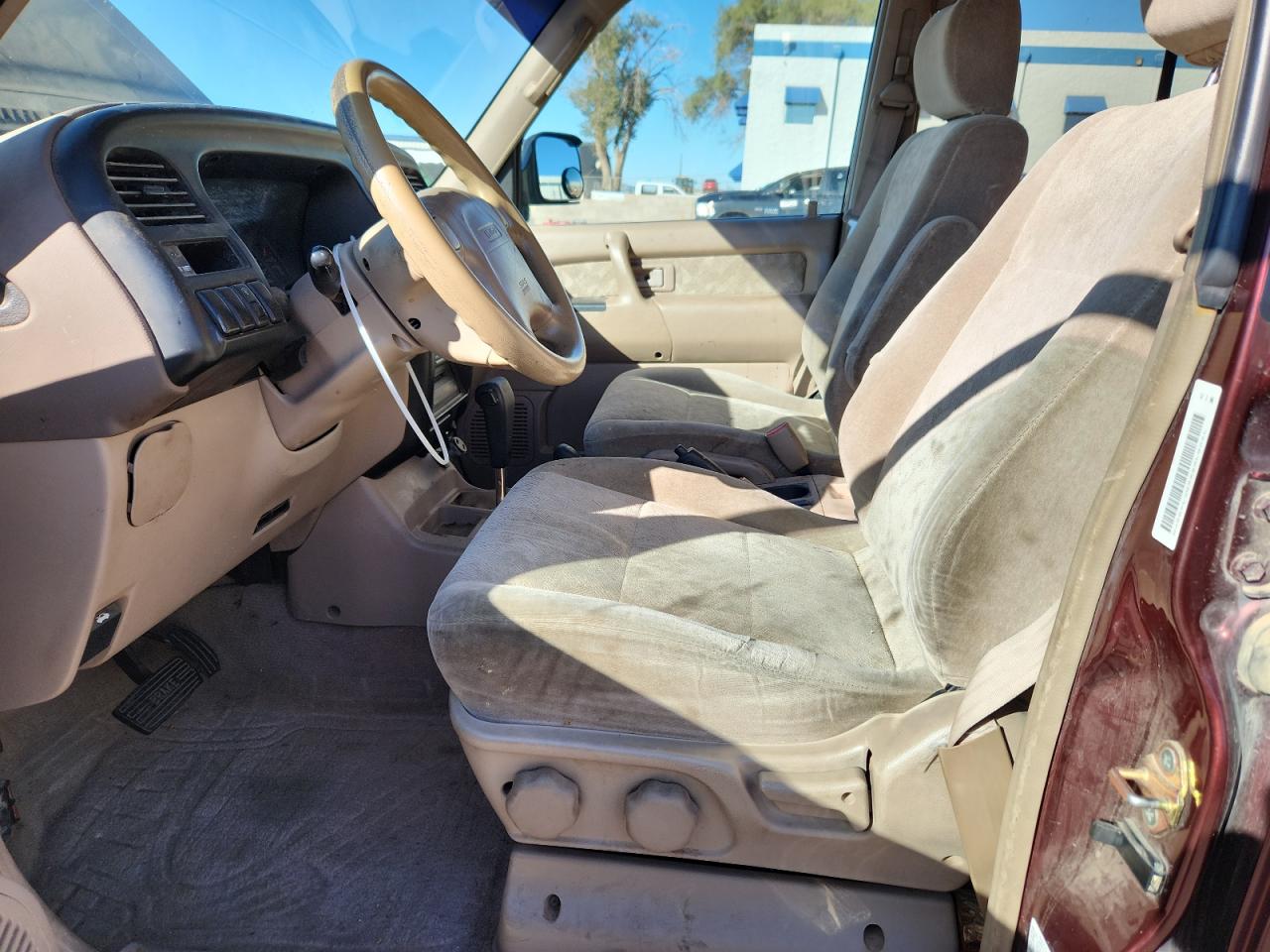 2002 Isuzu Trooper S Бордовый vin: JACDJ58XX27J10012