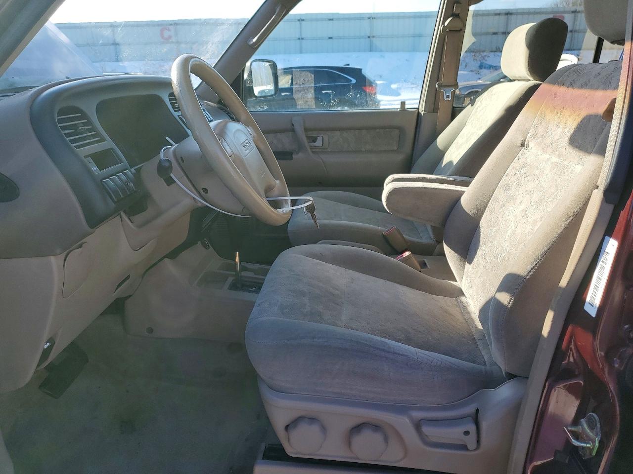 2002 Isuzu Trooper S Burgundy vin: JACDS58X827J12161