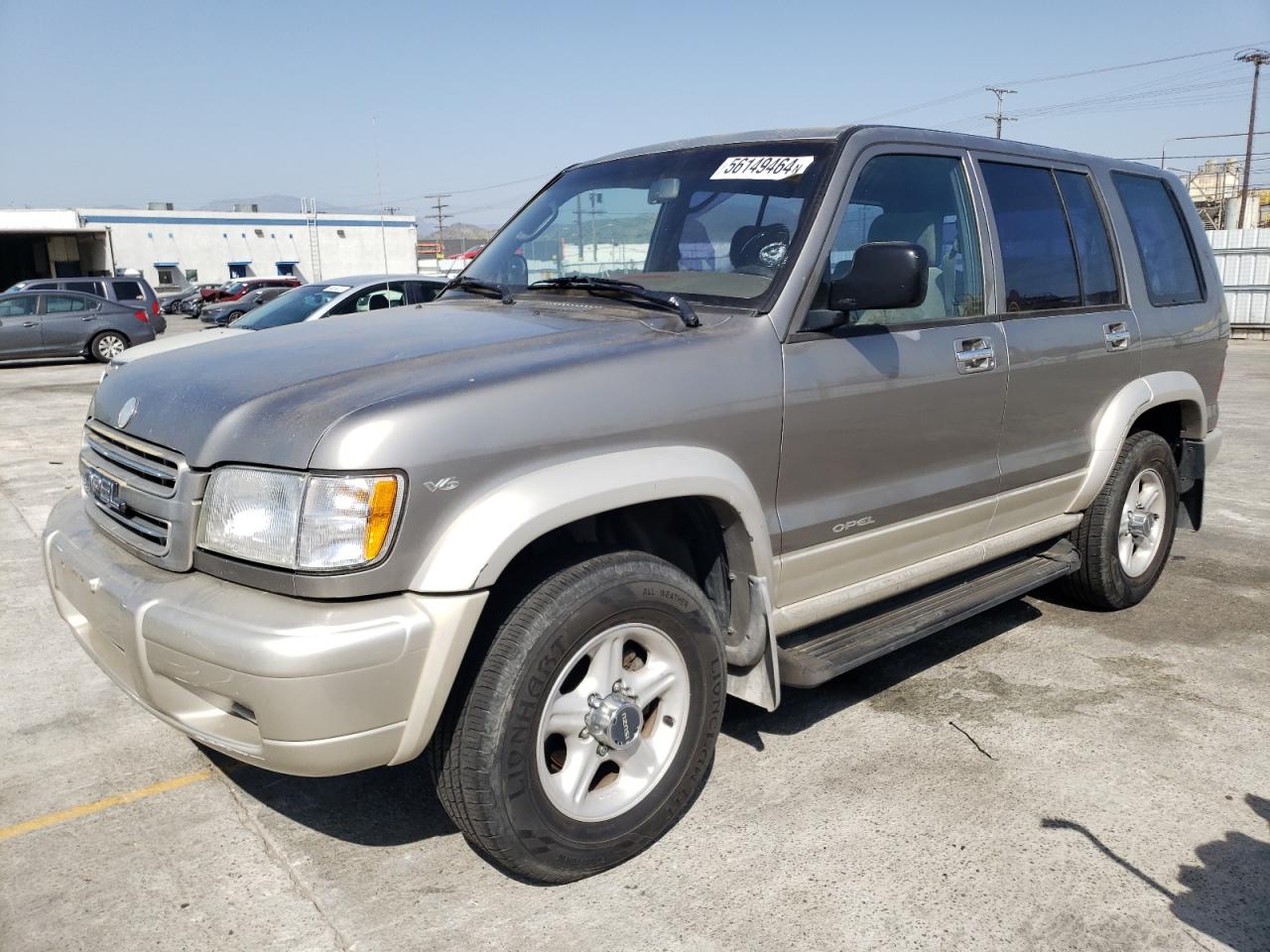 Price & History 2000 Isuzu Trooper S 3.5l 6 vin: JACDS58X9Y7J13182