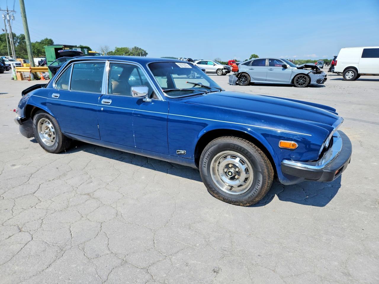 1980 Jaguar Xj6 Blue vin: JAVLN4AC313688