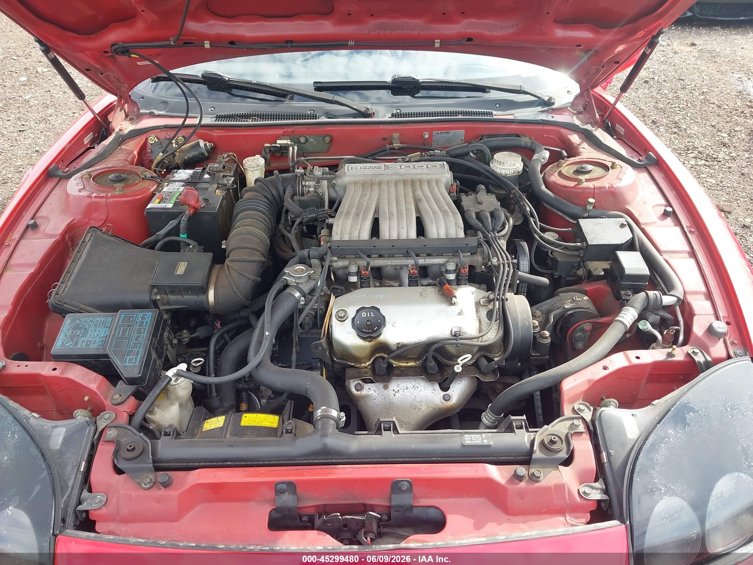 1995 Dodge Stealth   Red vin: JB3AM44H0SY019086