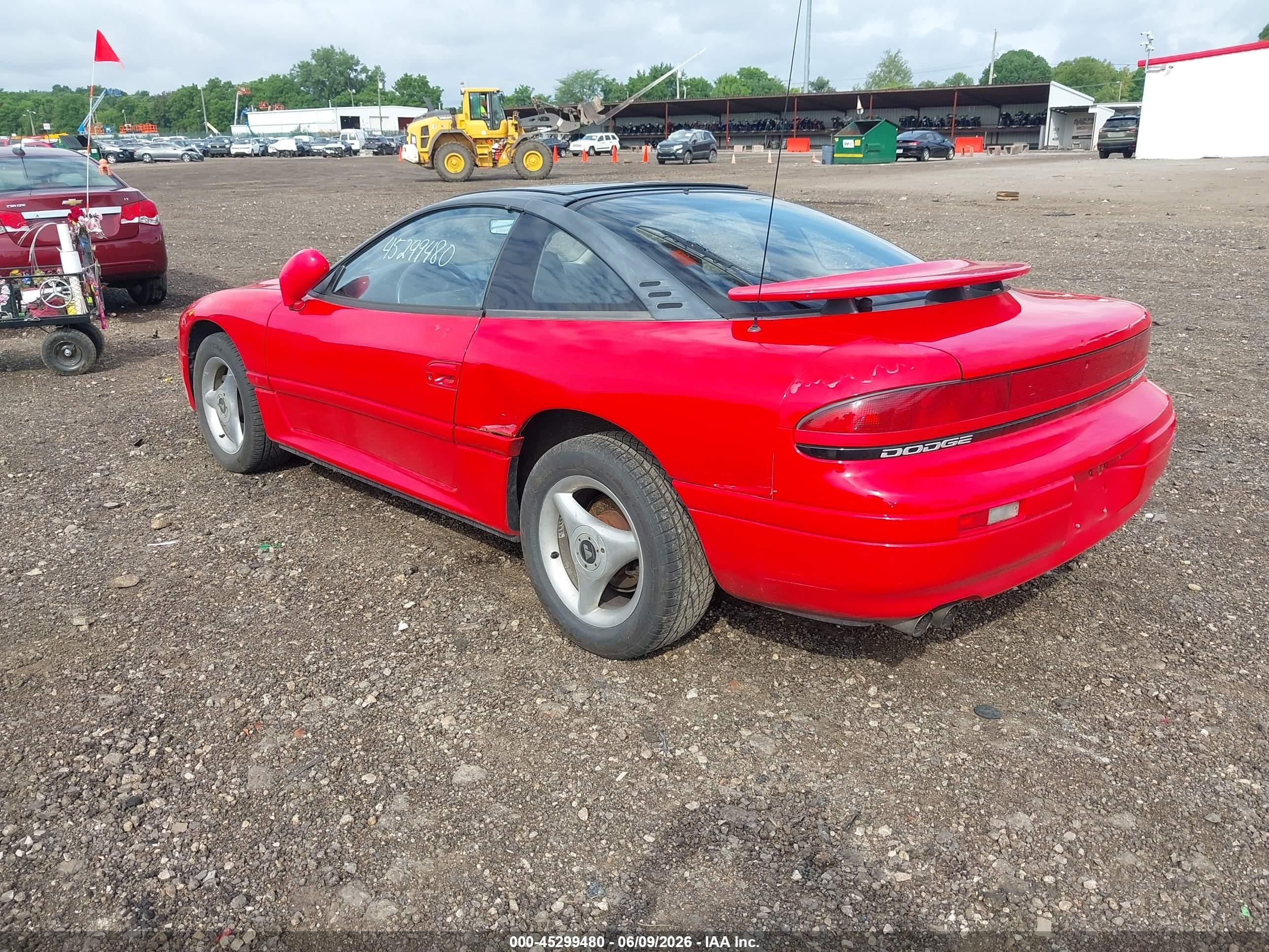 1995 Dodge Stealth   Red vin: JB3AM44H0SY019086