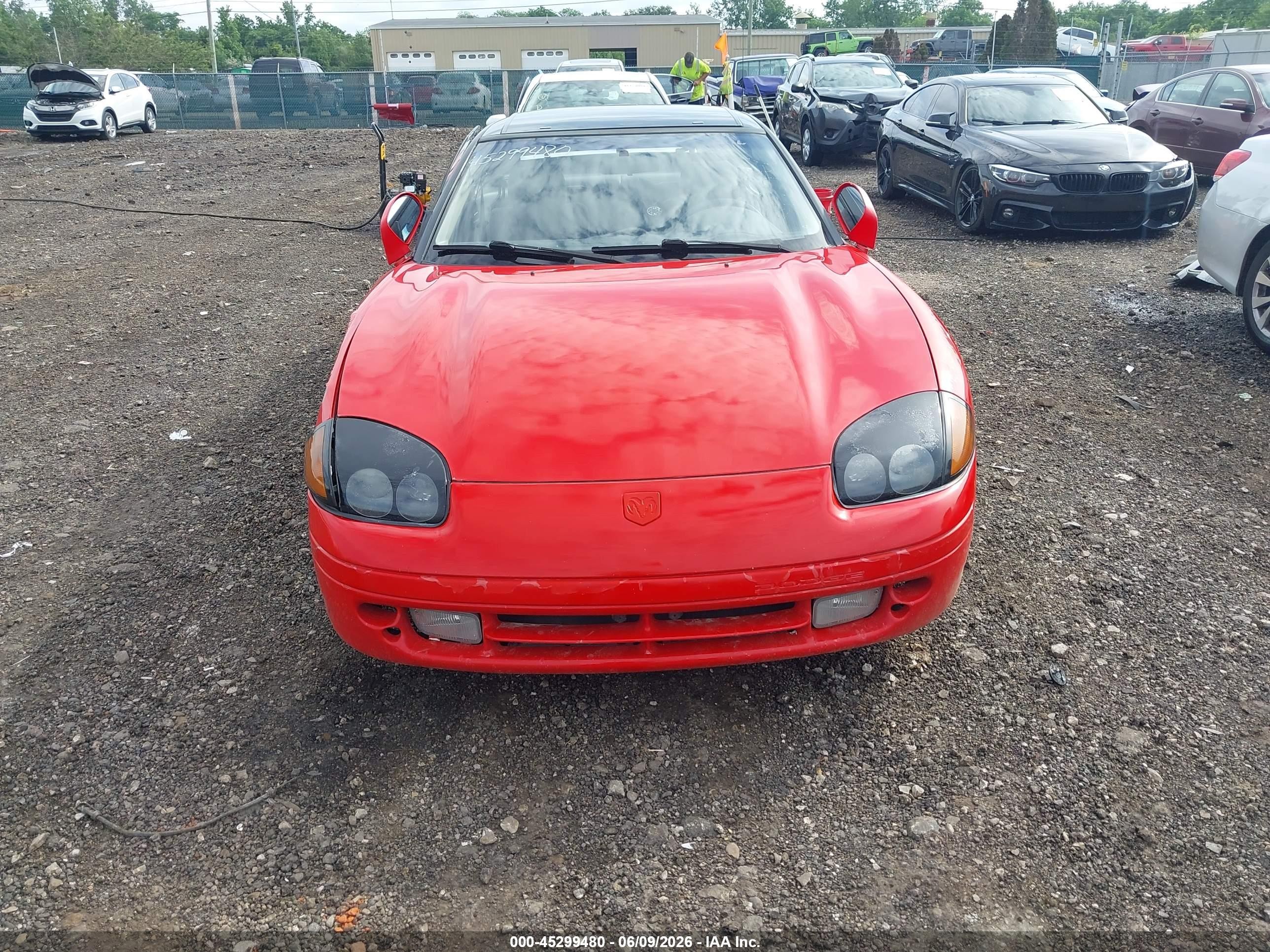 1995 Dodge Stealth   Red vin: JB3AM44H0SY019086