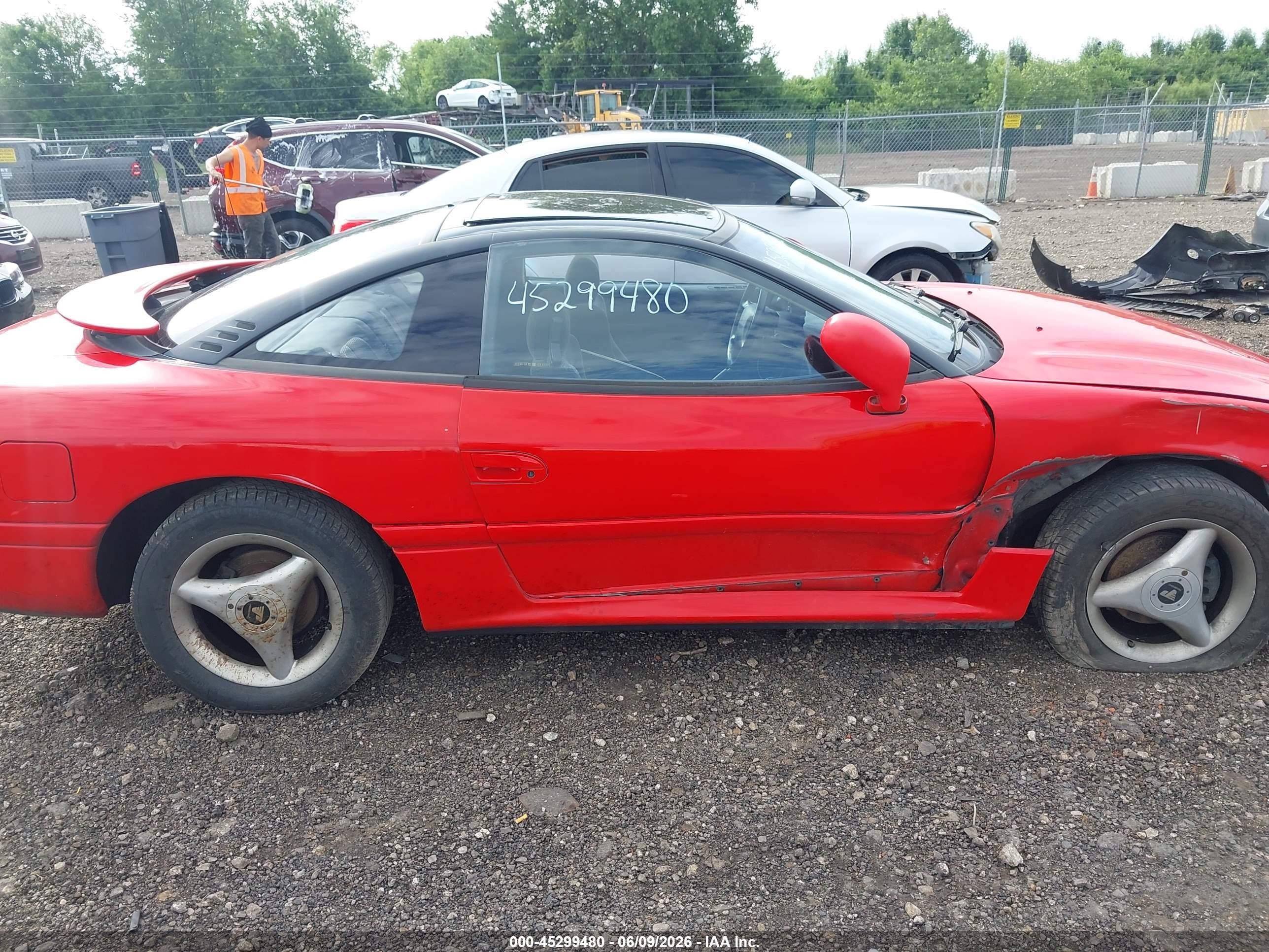 1995 Dodge Stealth   Red vin: JB3AM44H0SY019086